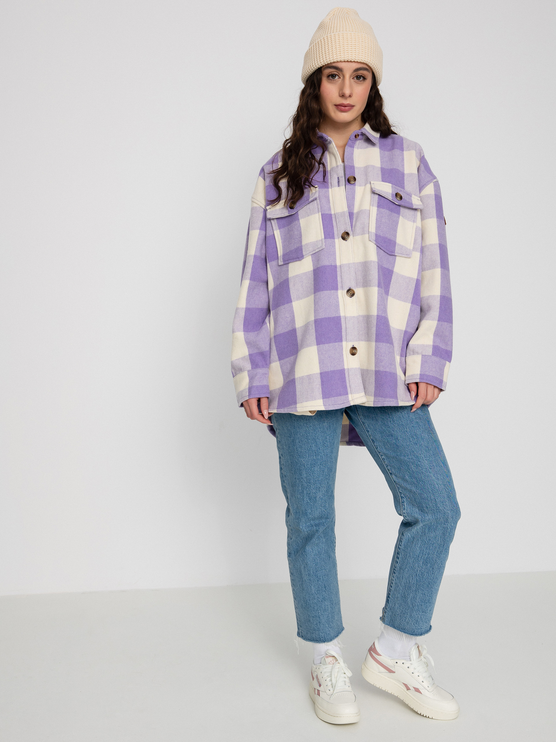 Koszula Roxy Check The Swell Wmn (tapioca paradiso plaid)
