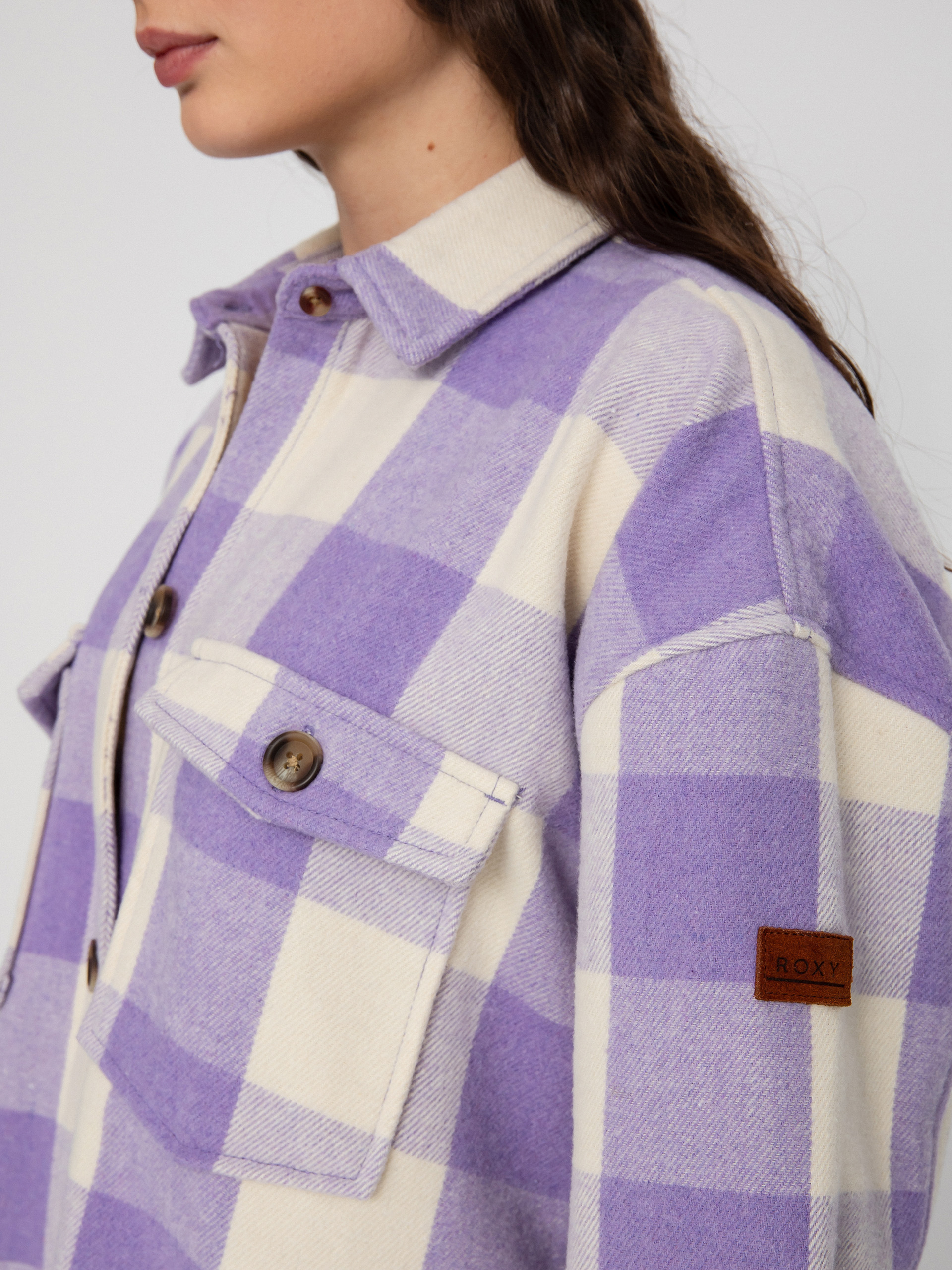 Koszula Roxy Check The Swell Wmn (tapioca paradiso plaid)