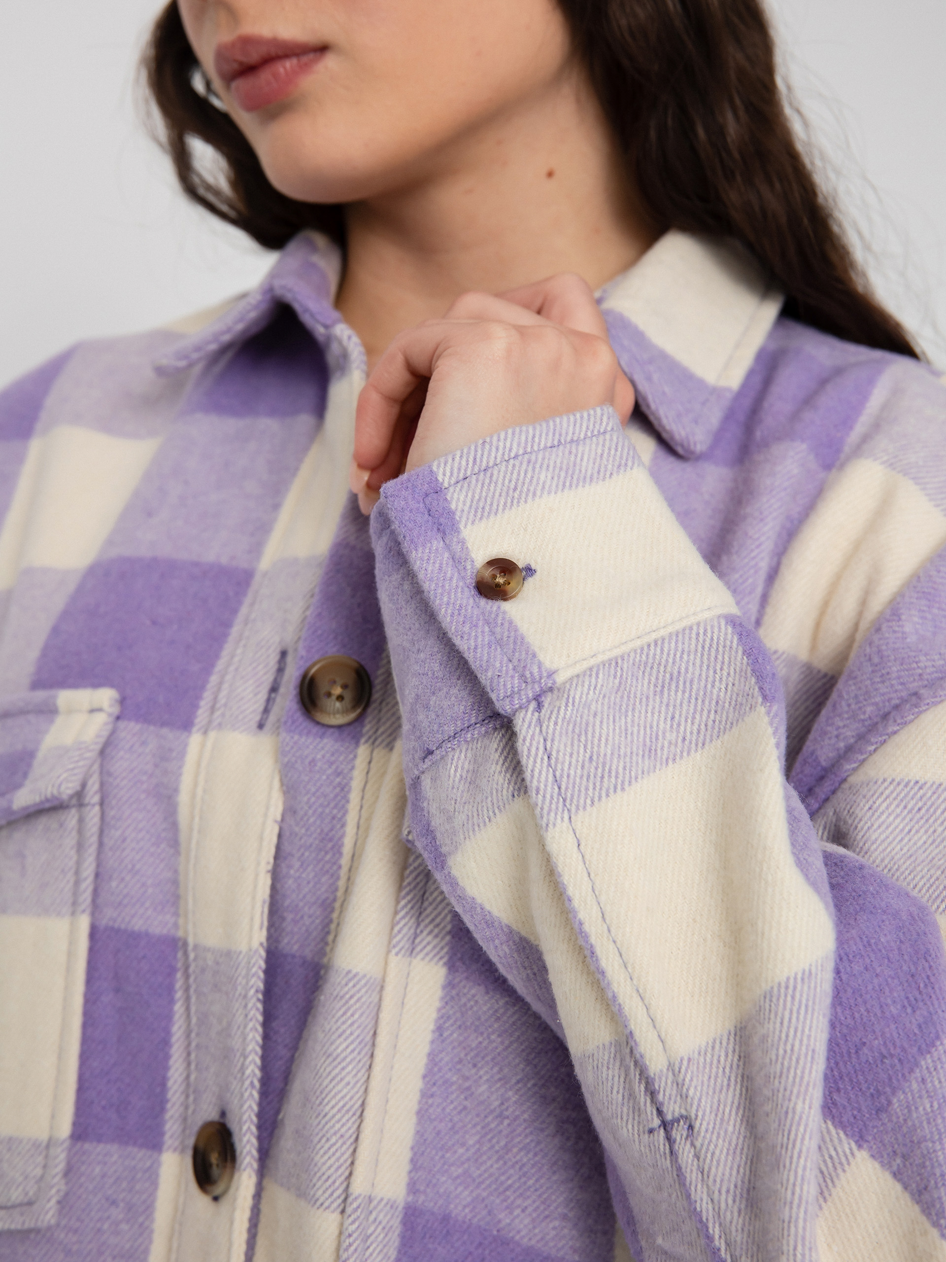 Koszula Roxy Check The Swell Wmn (tapioca paradiso plaid)