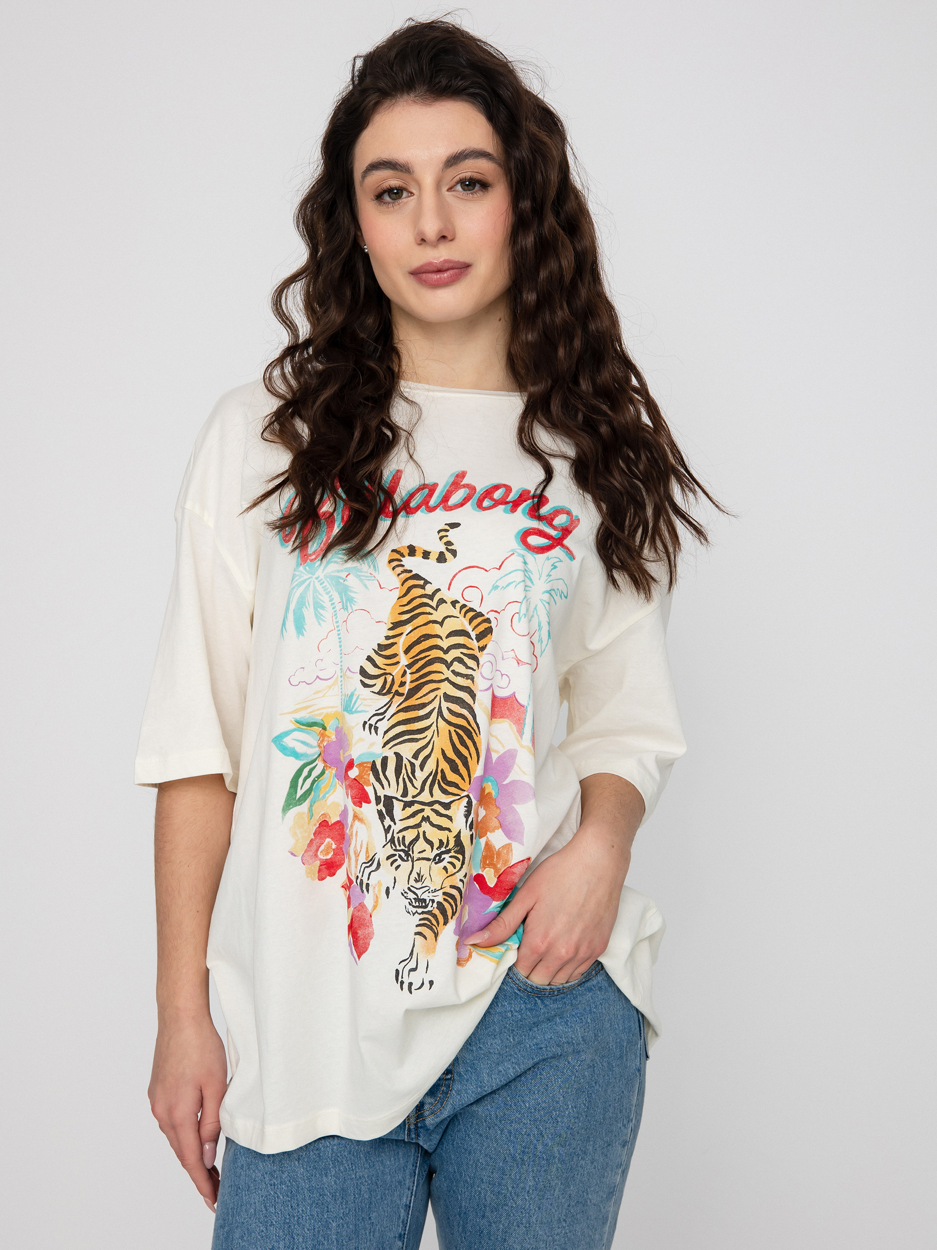 T-shirt Billabong Easy Tiger Wmn (salt crystal)