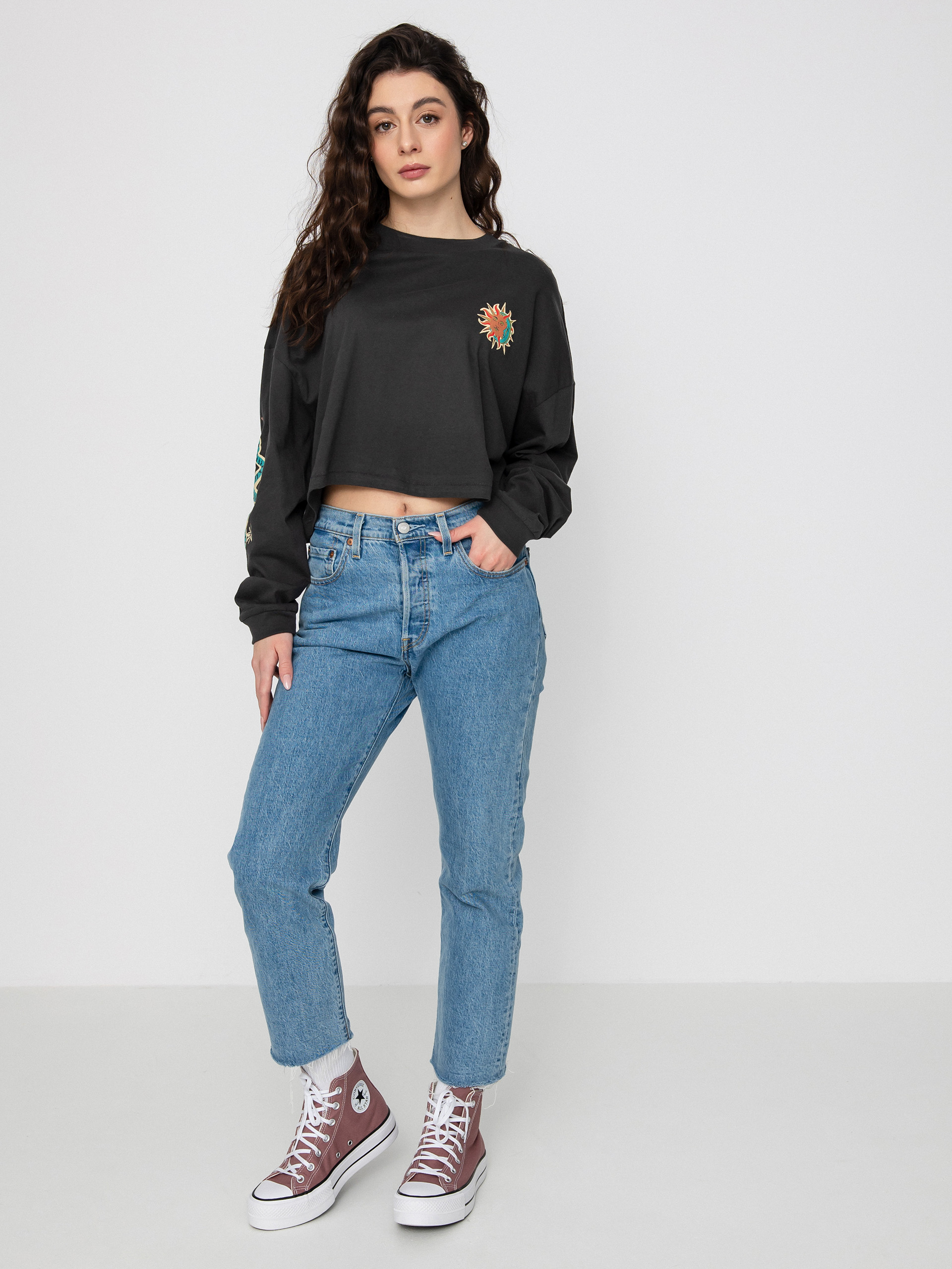 Longsleeve Billabong Beach Boyfriend Wmn (off black)