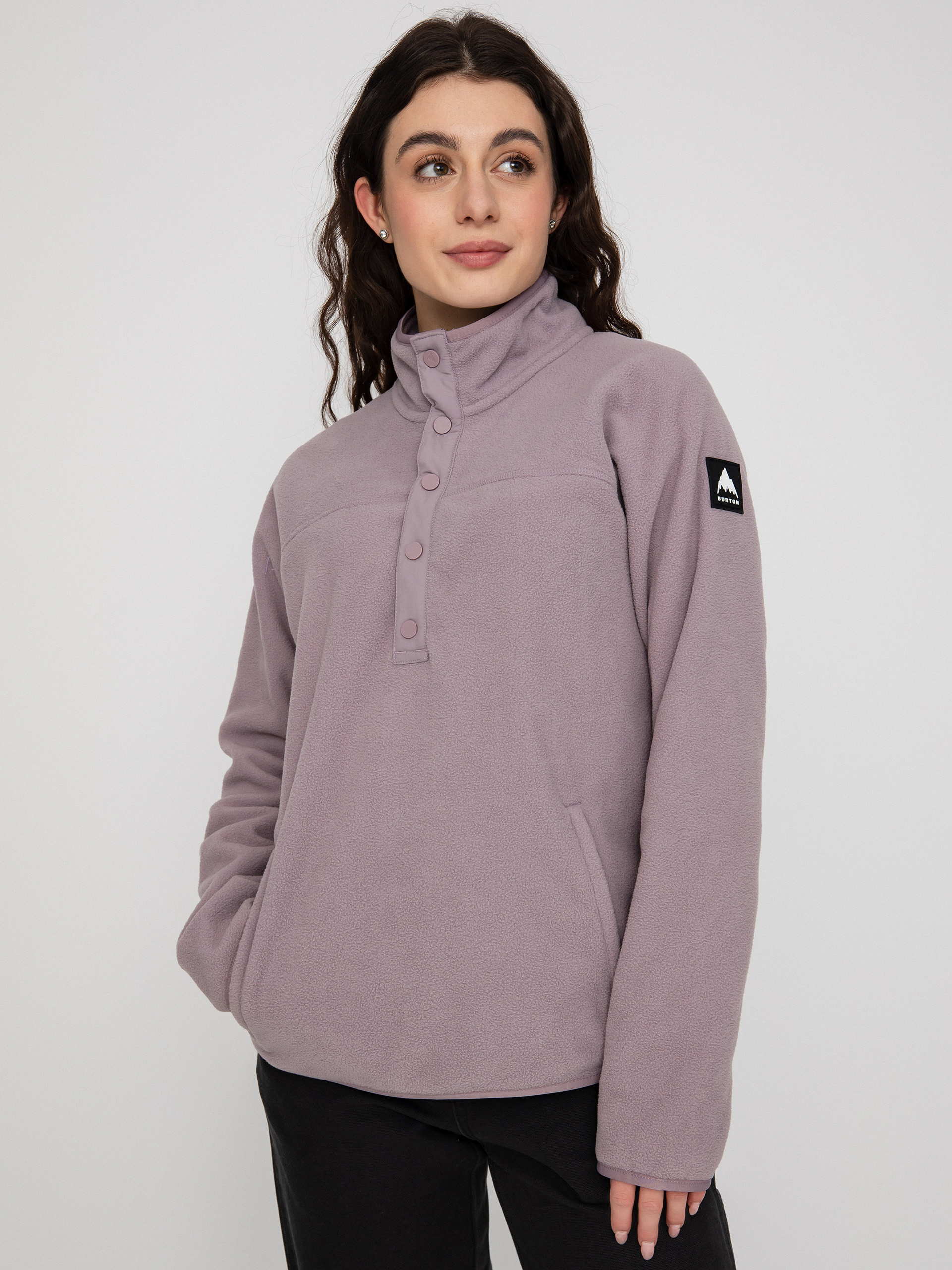 Damska Bluza aktywna Burton Hearth HD (elderberry)