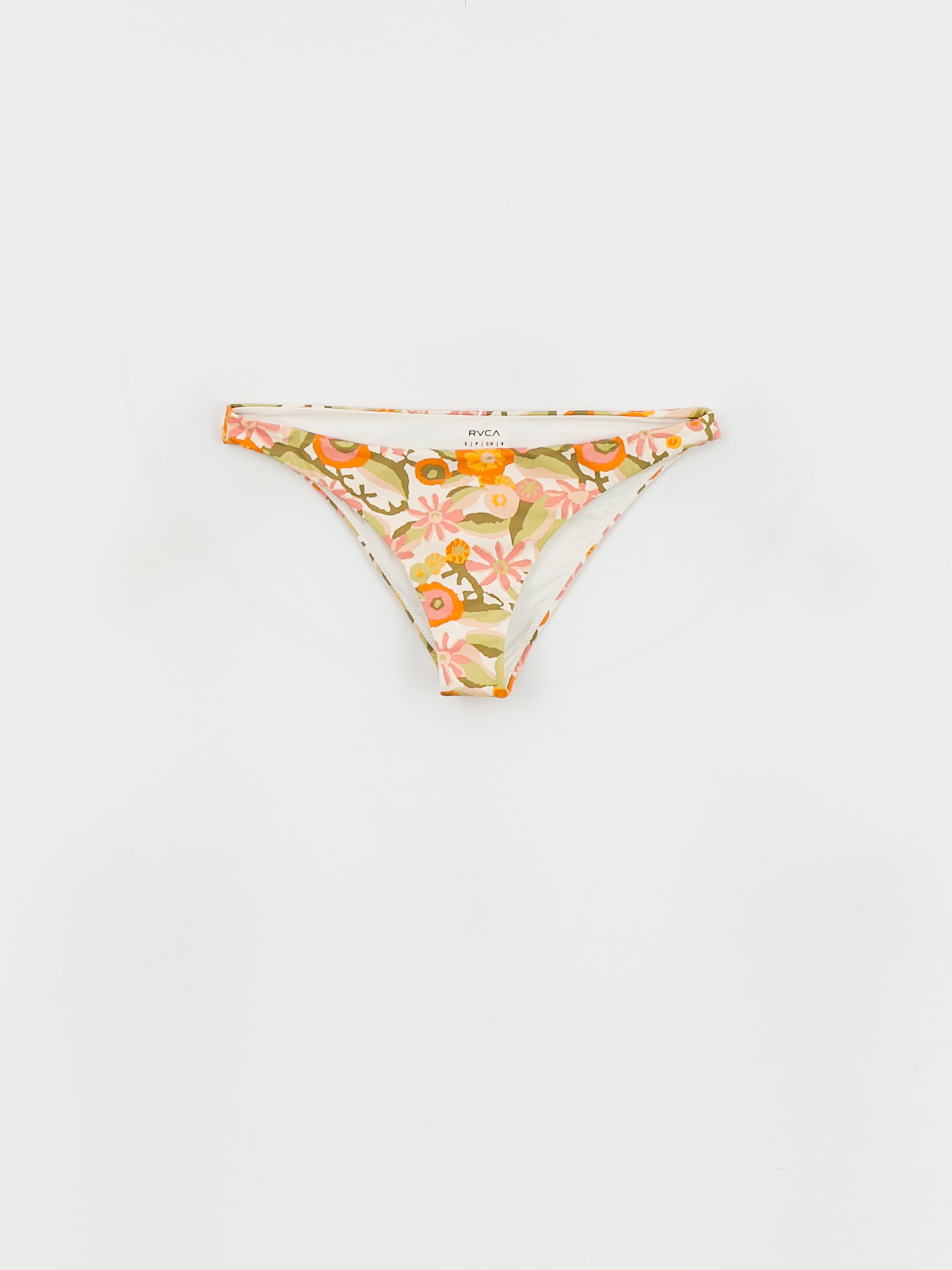 Dół od bikini RVCA Avant Gardner Medium Wmn (white)