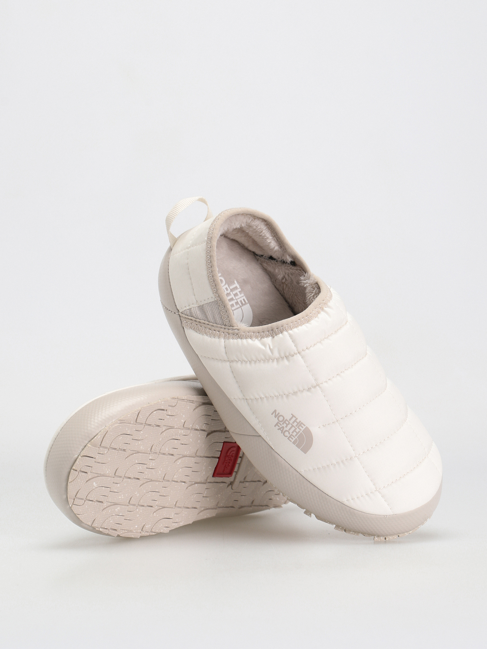 Buty The North Face Thermoball Traction Mule V Wmn (gardenia white/silver grey)