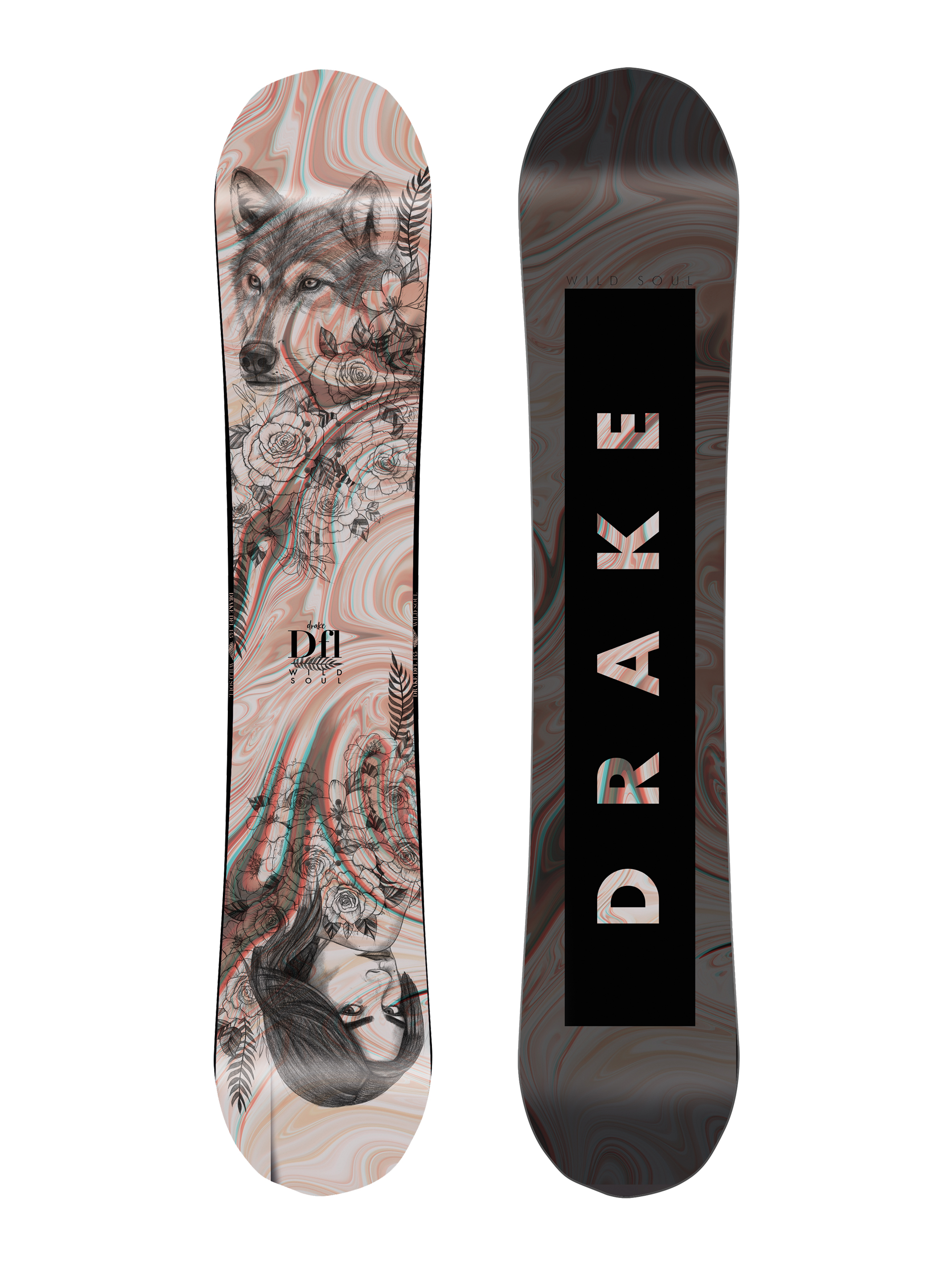 Damska Deska snowboardowa Drake Dfl