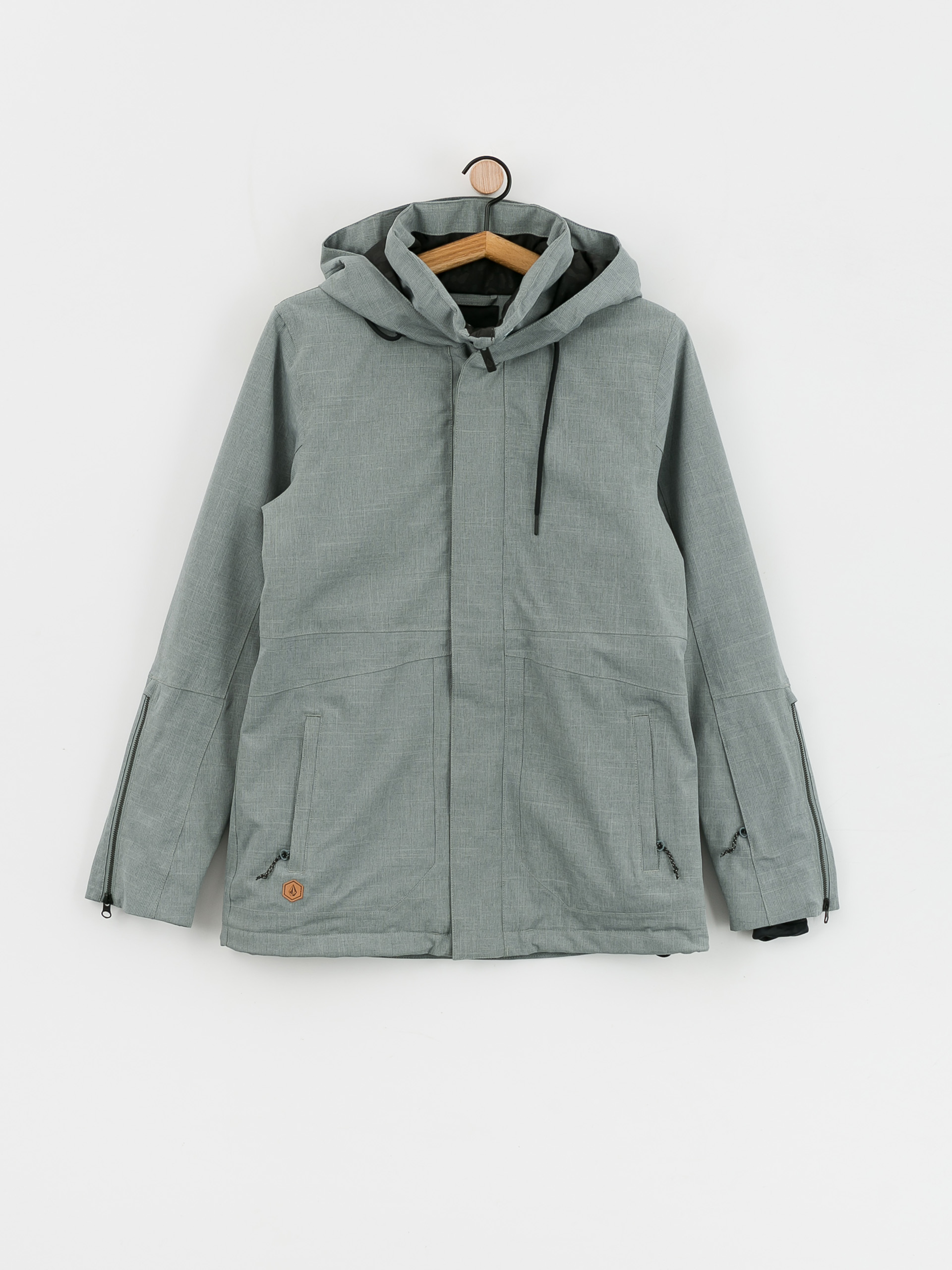 Damska Kurtka snowboardowa Volcom Sherwin Ins (green ash)