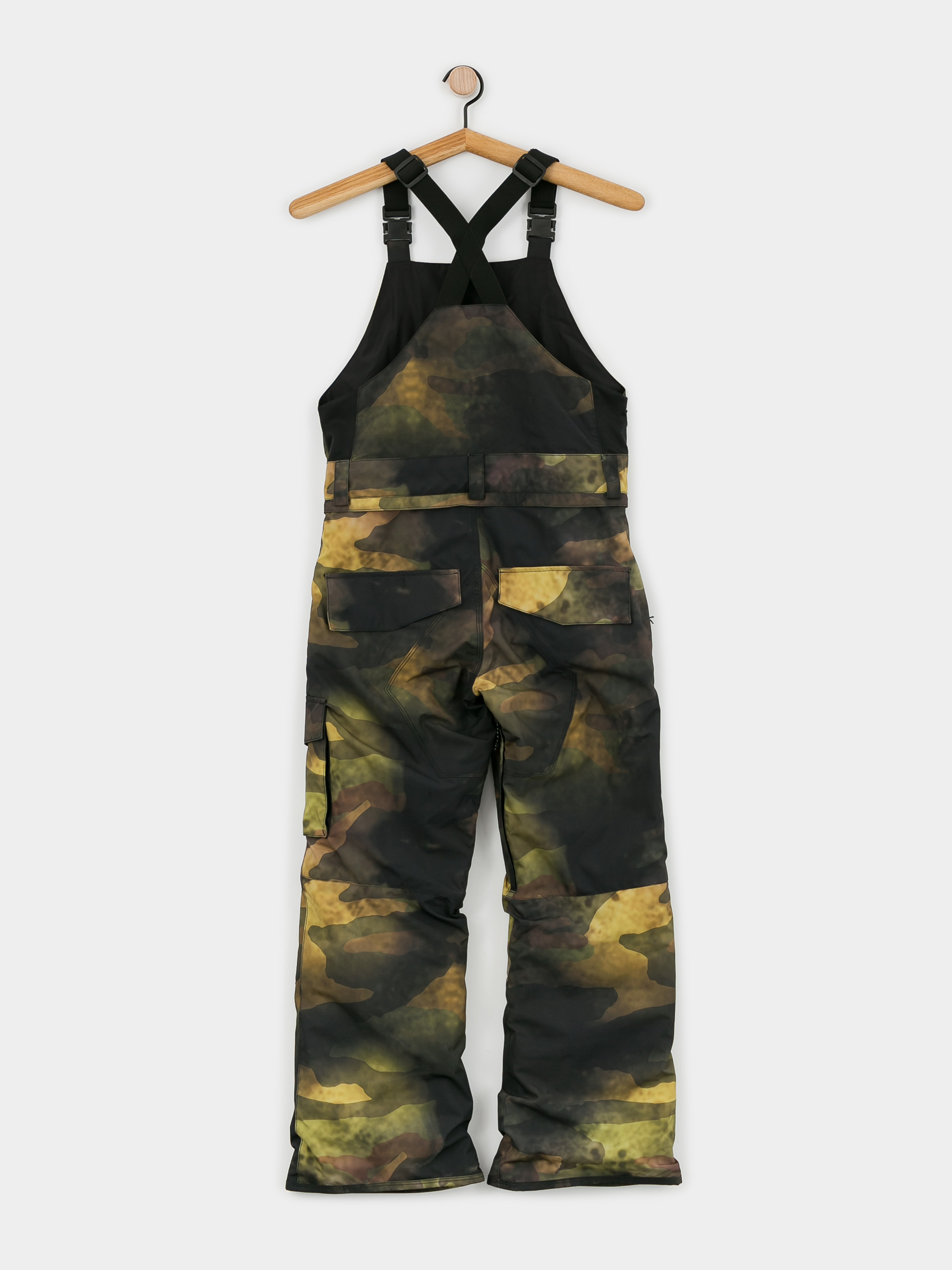 Spodnie snowboardowe Volcom Barkley Ins Bib Overall JR (camouflage)