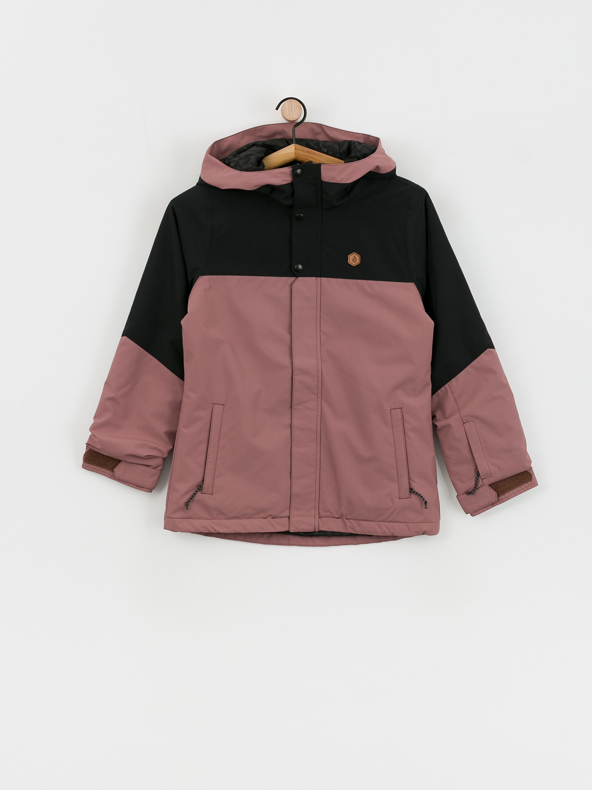 Kurtka snowboardowa Volcom Sass'N'Frass Ins JR (rosewood)