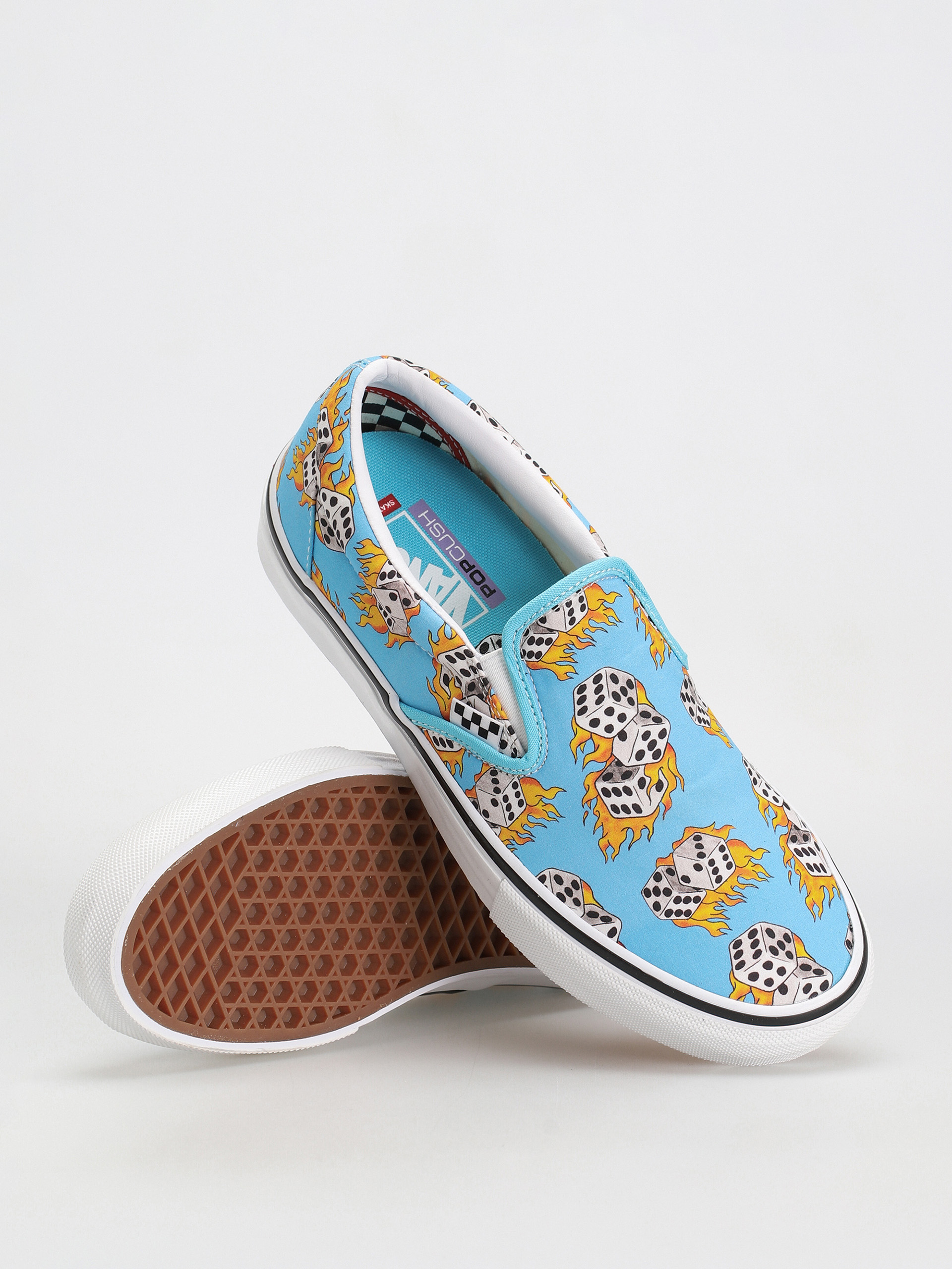 Buty Vans Skate Slip On (synth blue)