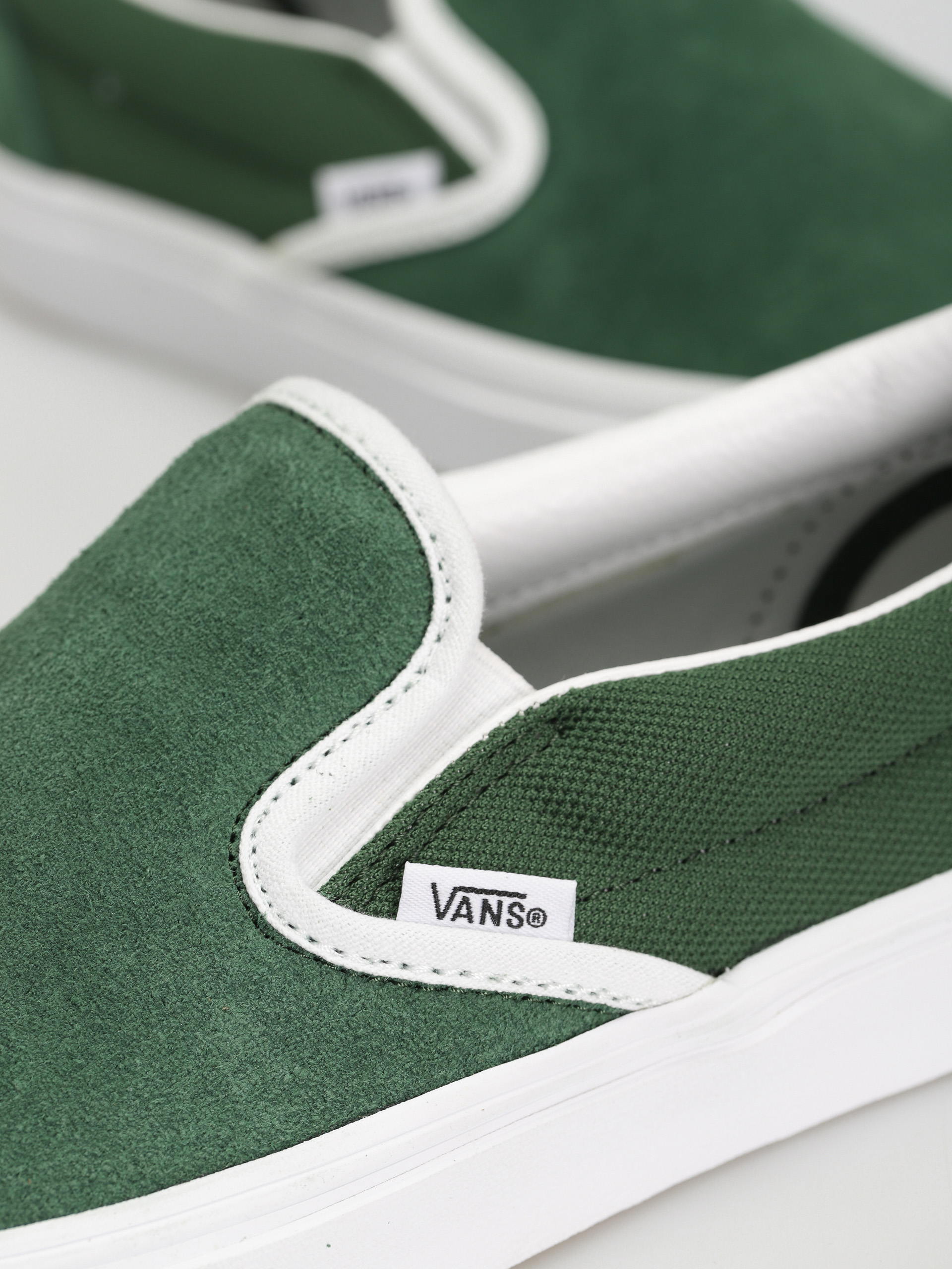 Buty Vans Classic Slip On (vans club green/white)