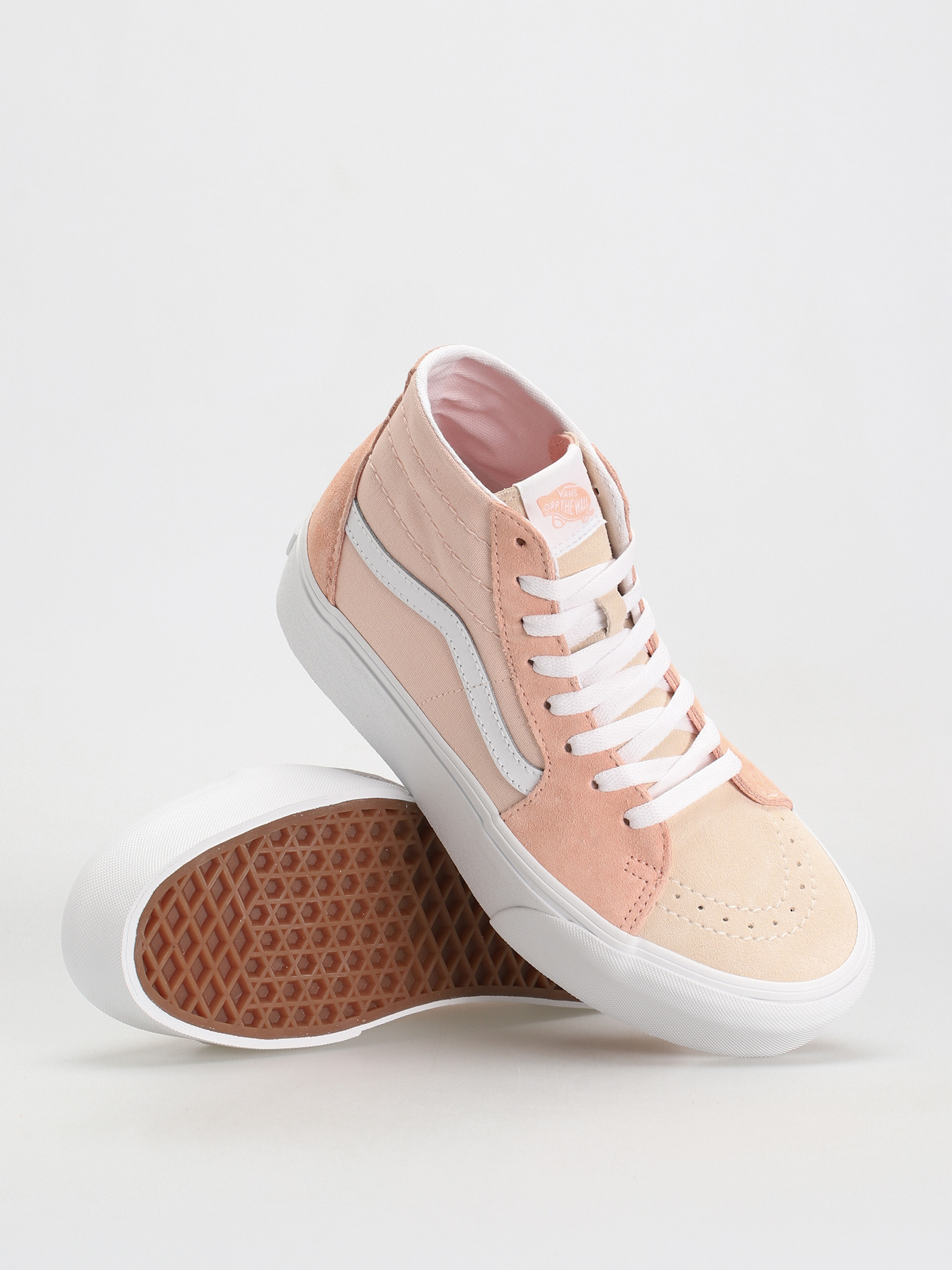 Buty Vans Sk8 Hi Tapered Stackform Wmn (color block peach)