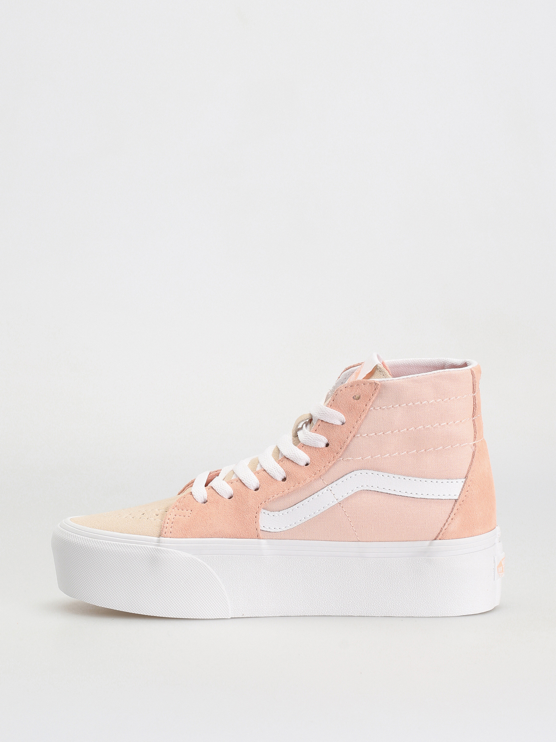 Buty Vans Sk8 Hi Tapered Stackform Wmn ro owy color block peach