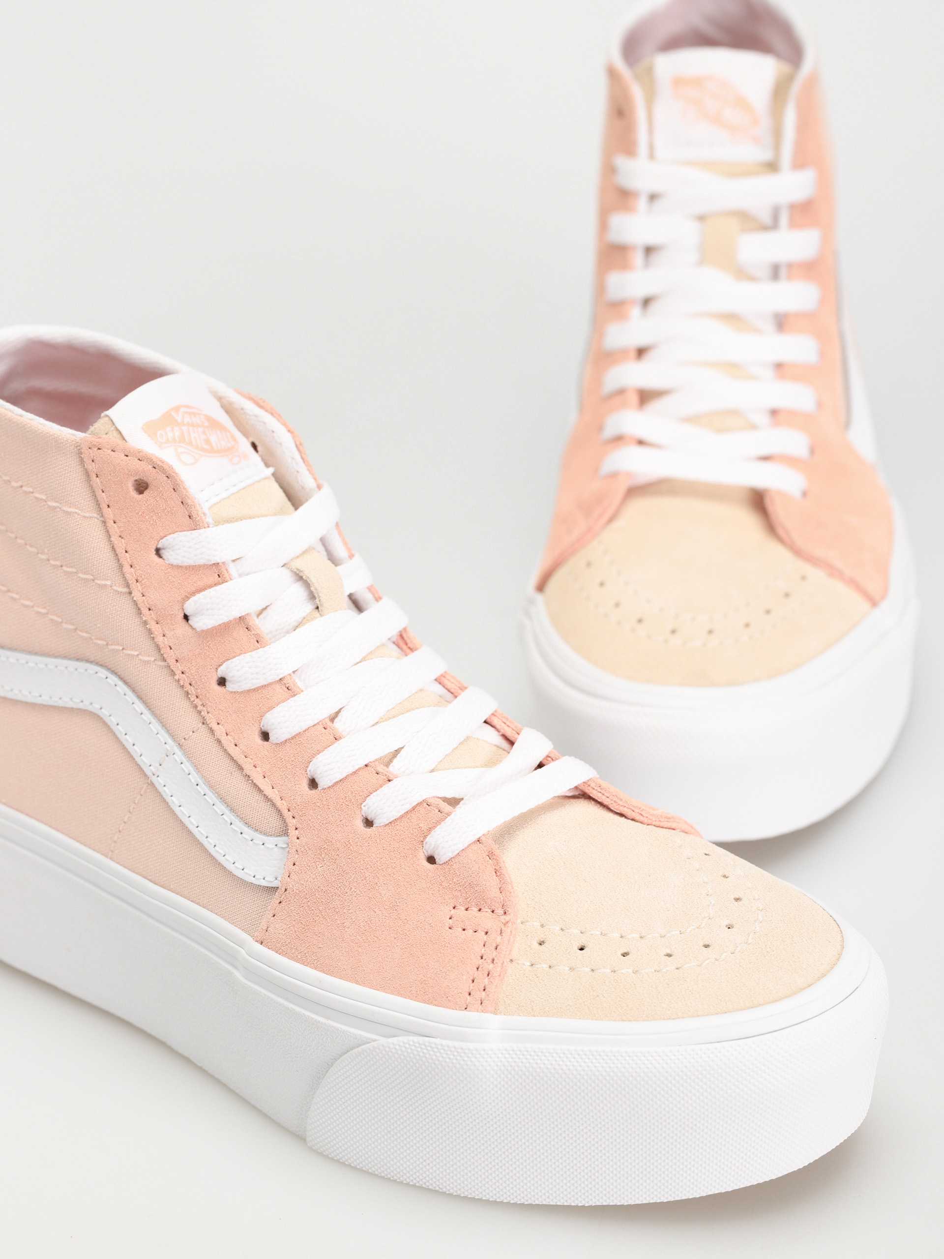 Buty Vans Sk8 Hi Tapered Stackform Wmn (color block peach)