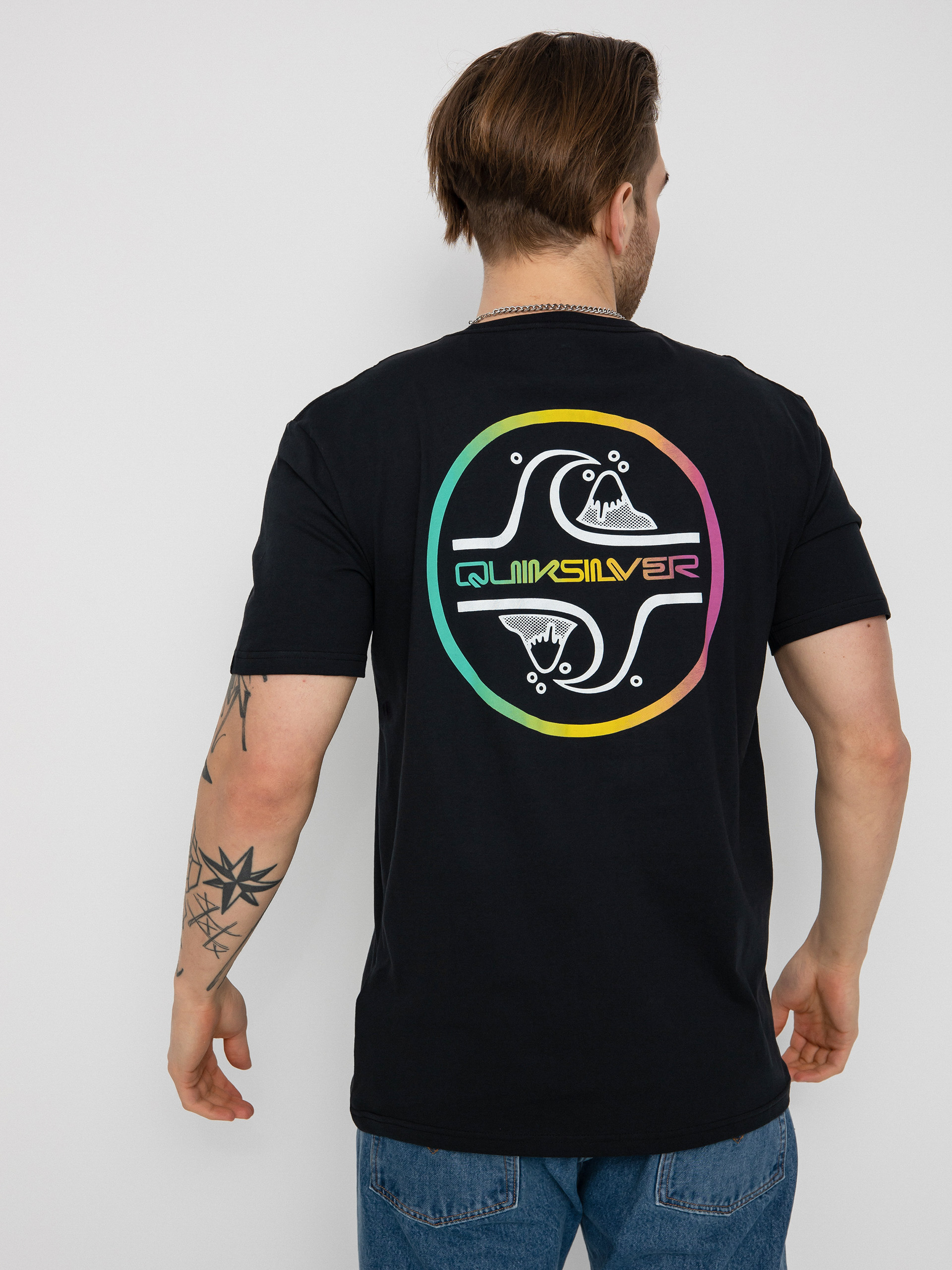 T-shirt Quiksilver Core Bubble (black)