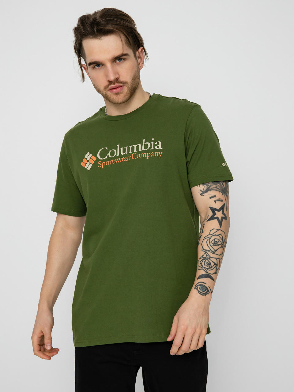 T-shirt Columbia Deschutes Valley (pesto/csc/retr)