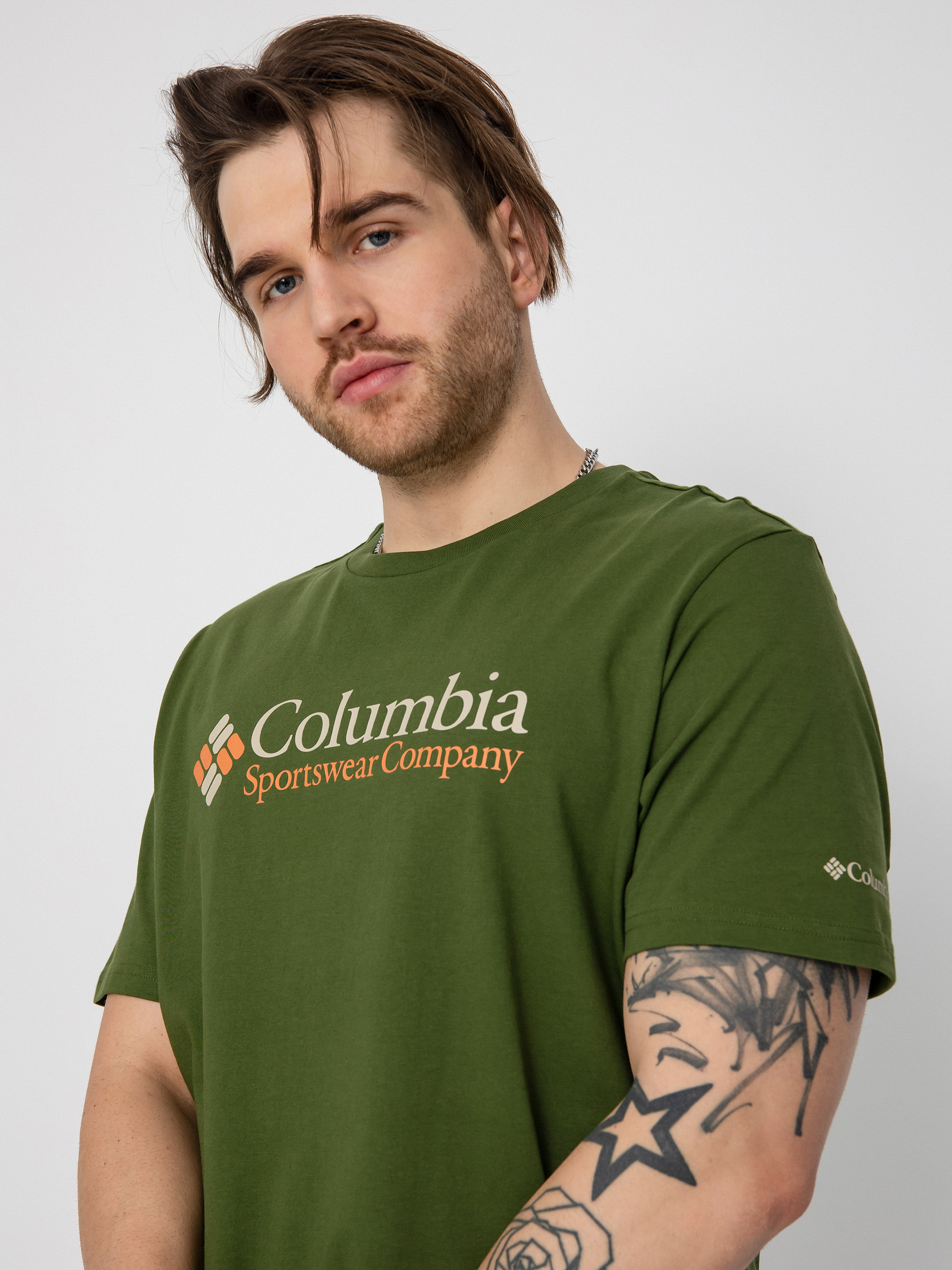 T-shirt Columbia Deschutes Valley (pesto/csc/retr)