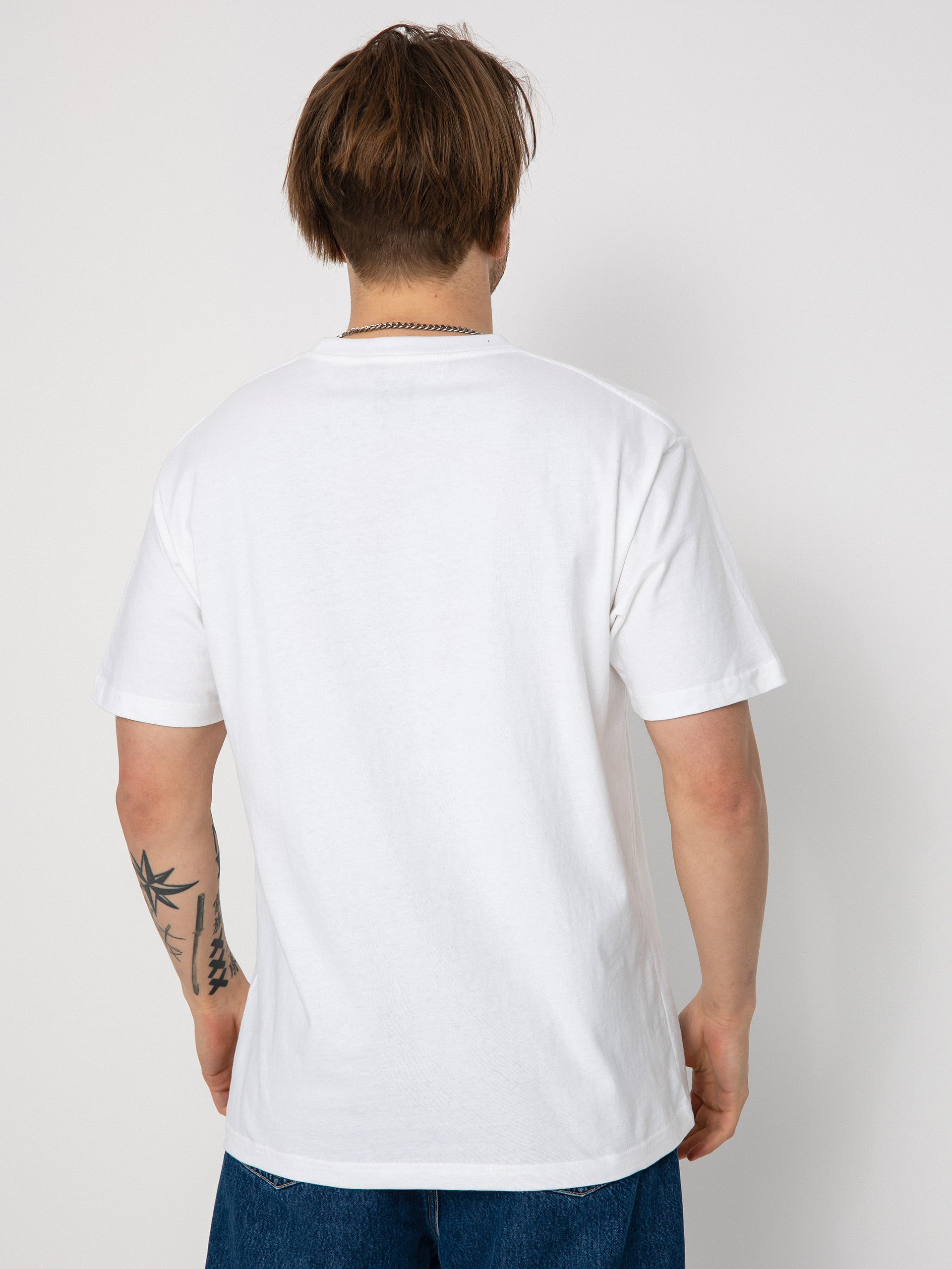 T-shirt DC Star Fill (white/fire)