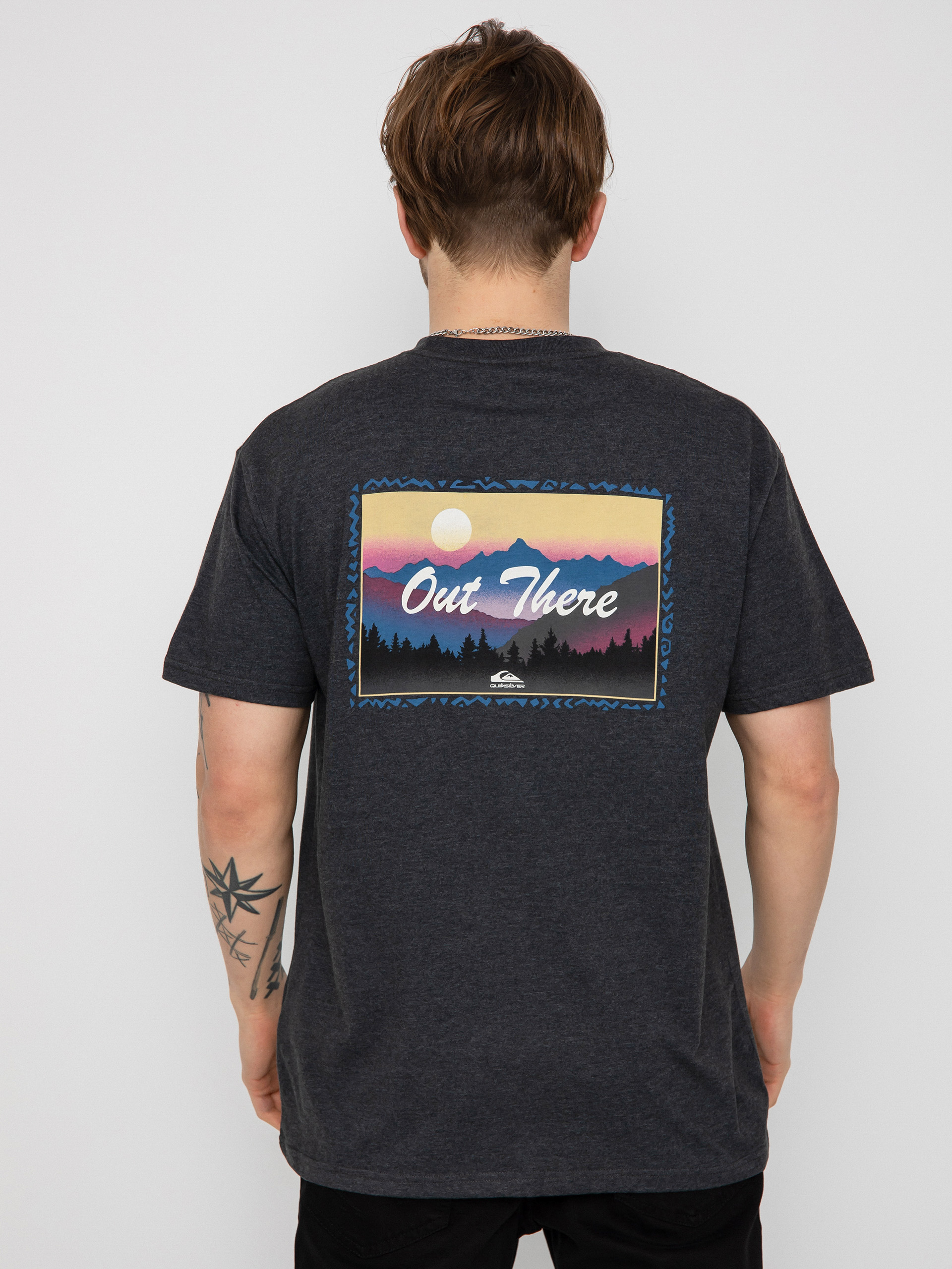 T-shirt Quiksilver Out There Lands (phantom)