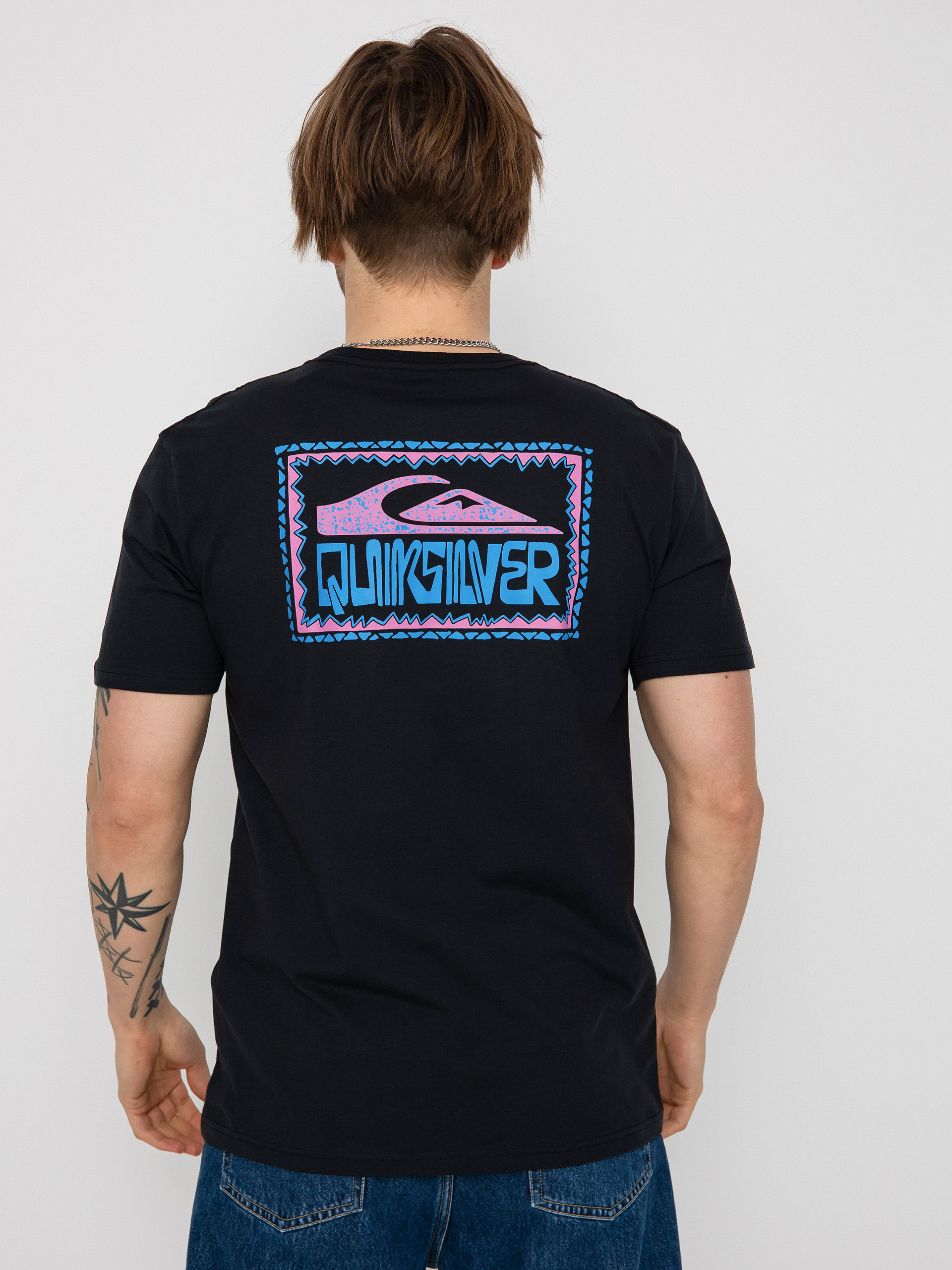 T-shirt Quiksilver Warped Frames (black)