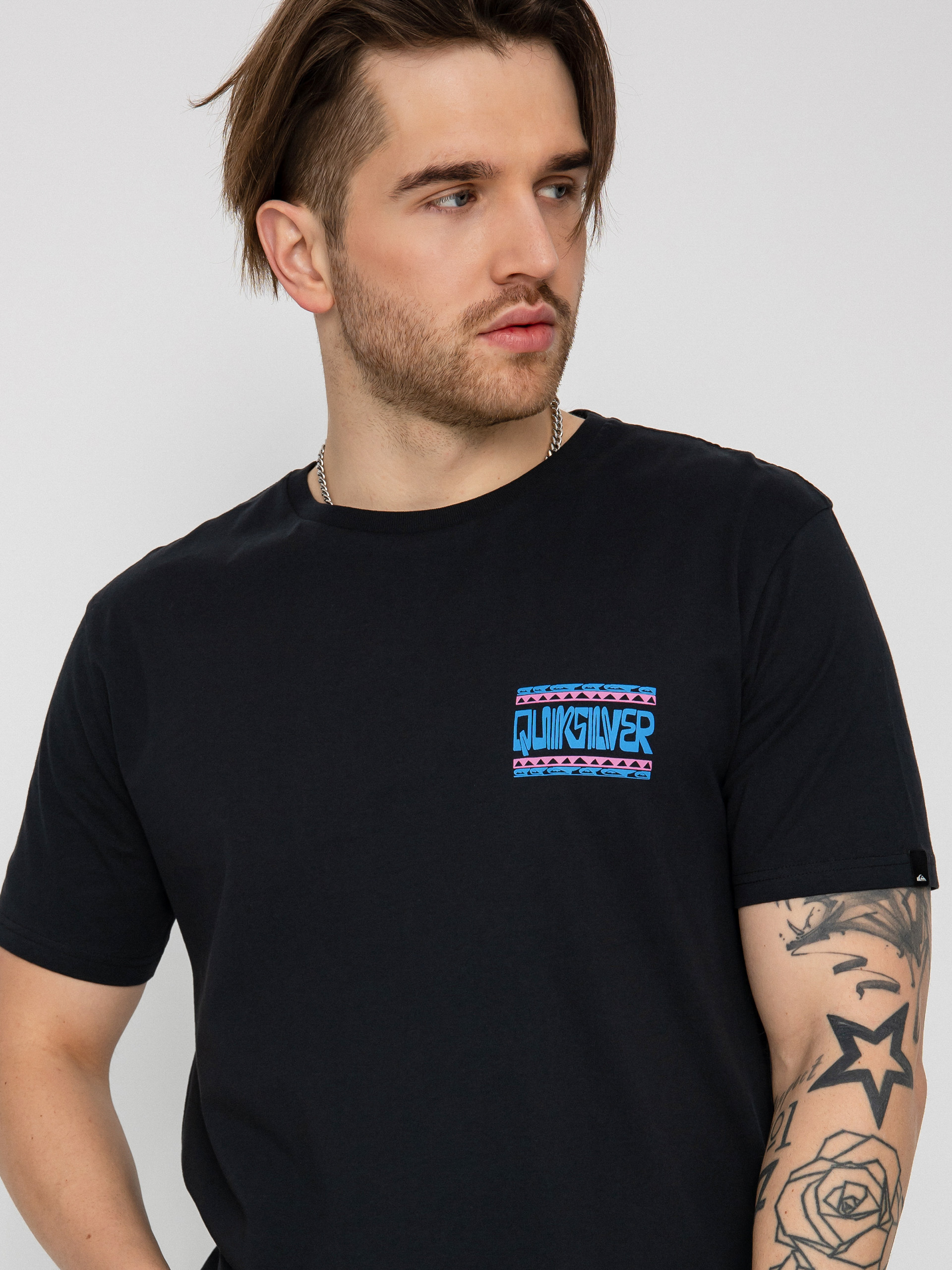 T-shirt Quiksilver Warped Frames (black)