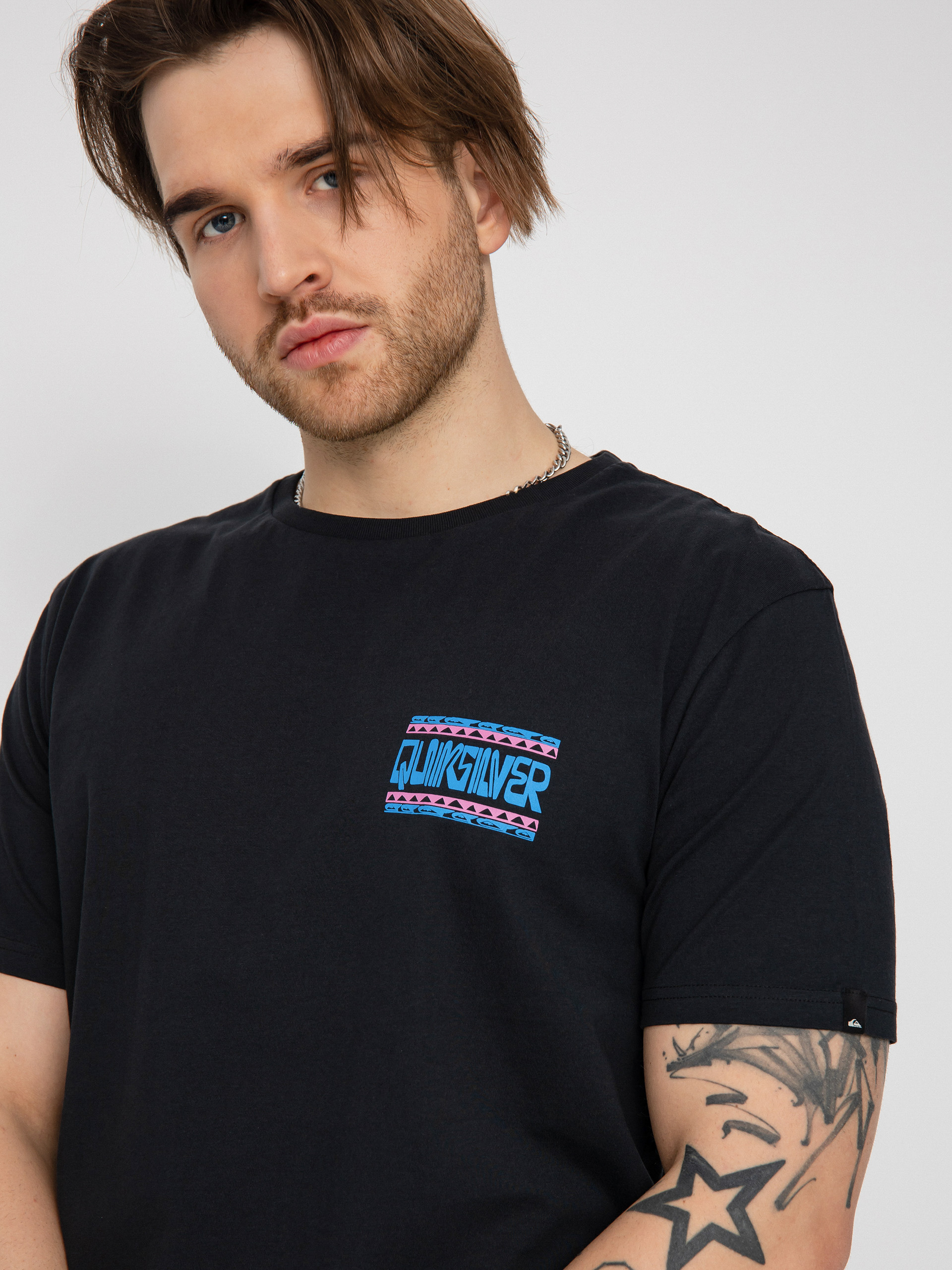 T-shirt Quiksilver Warped Frames (black)