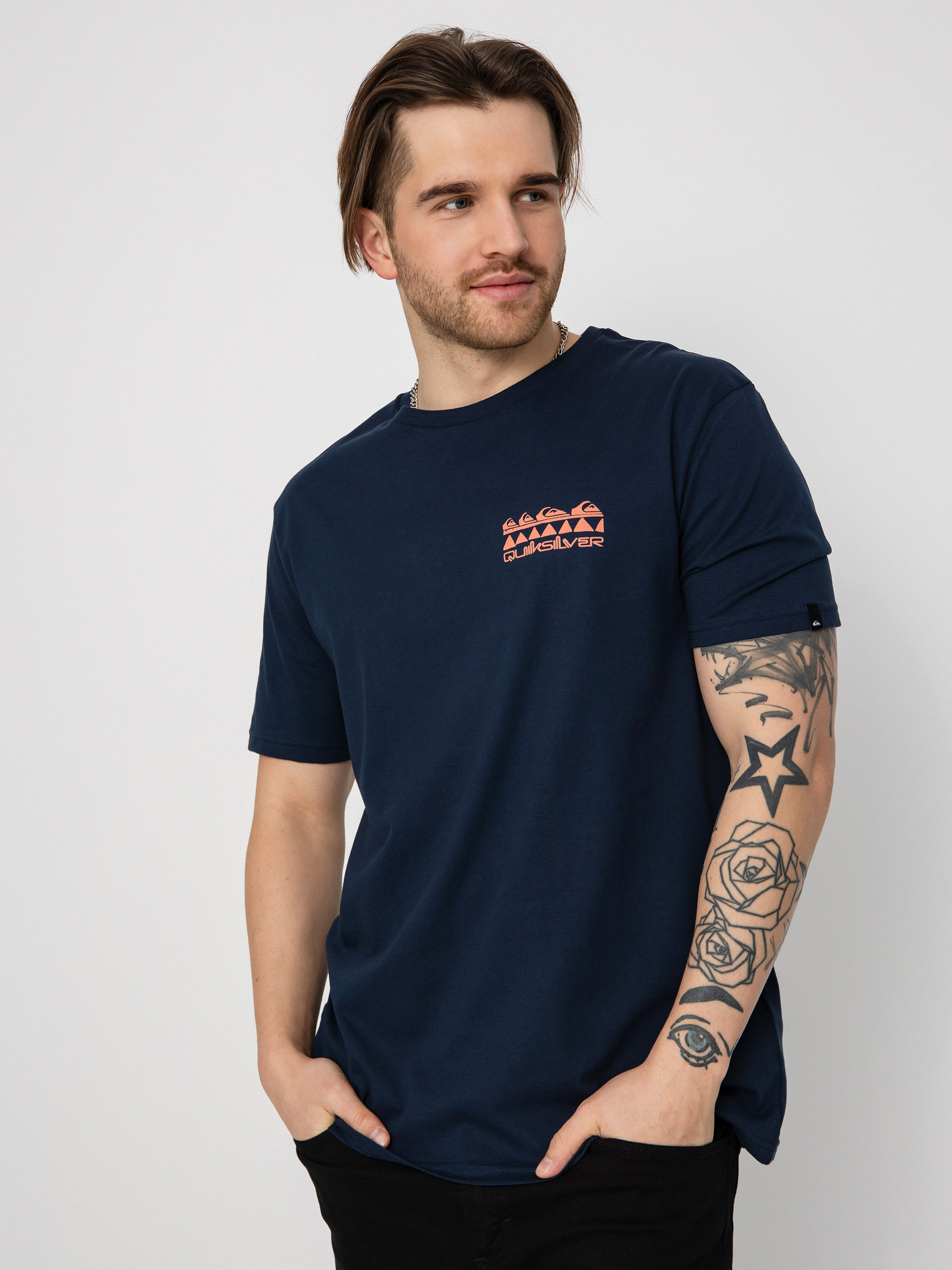 T-shirt Quiksilver Quikspray (navy blazer)
