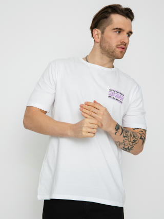 T-shirt Quiksilver Warped Frames (white)