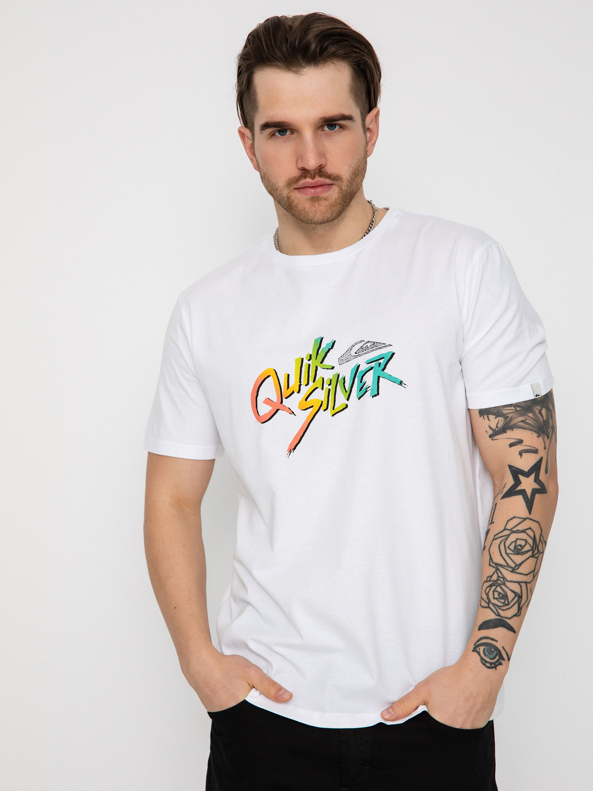 T-shirt Quiksilver Signature Move (white)