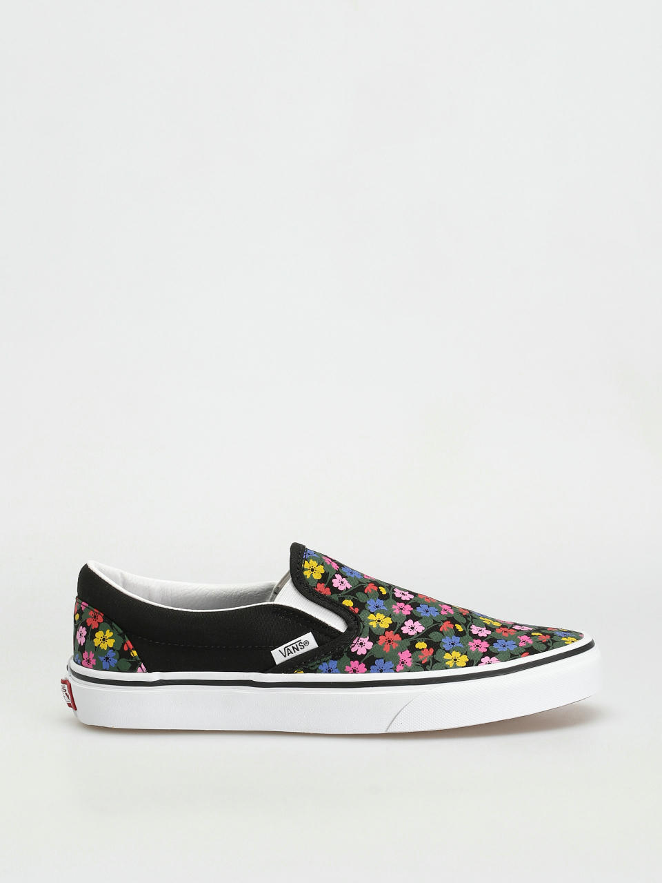 Buty Vans Classic Slip On Wmn (floral black/white)