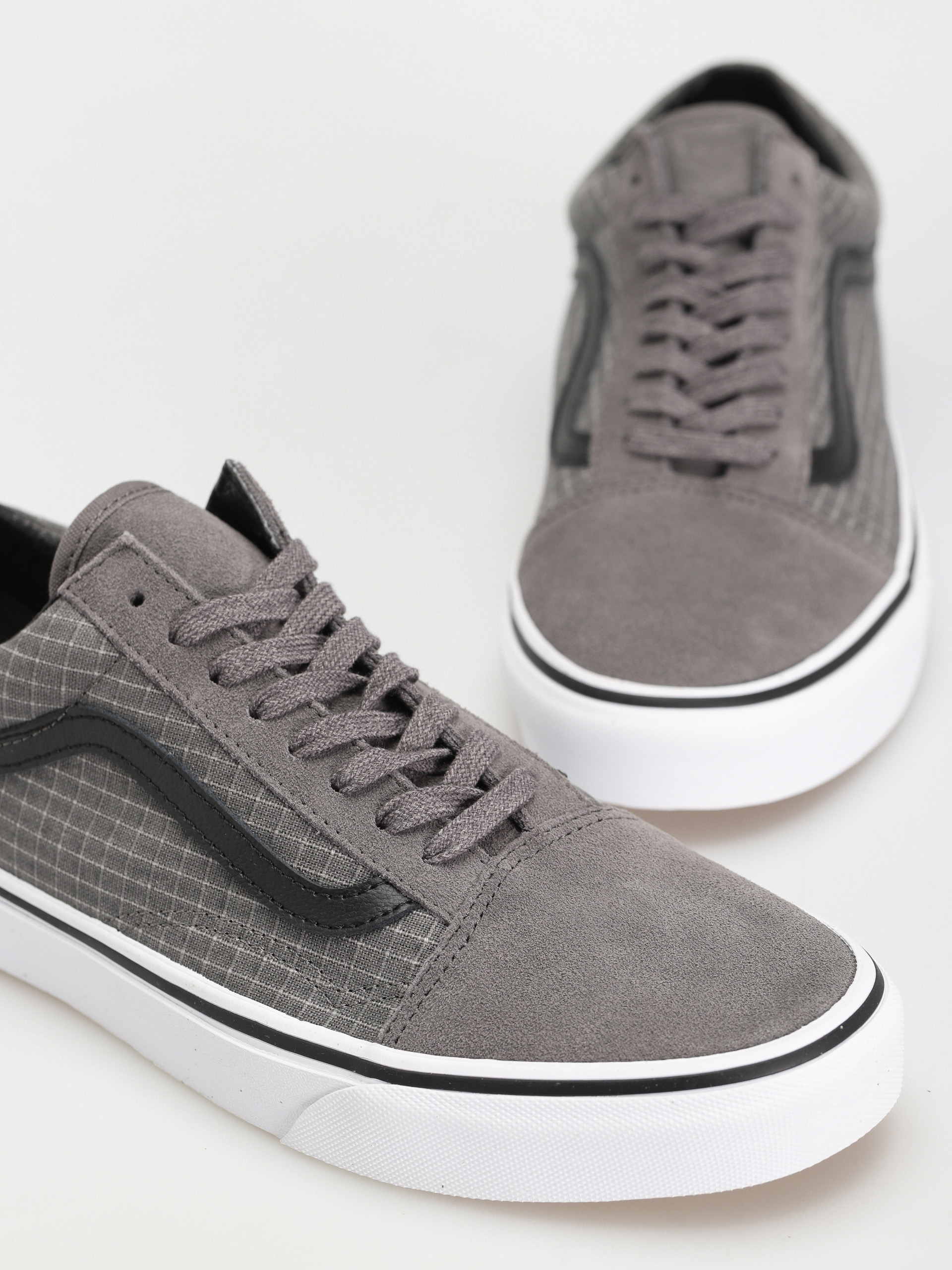 Buty Vans Old Skool (ripstop canvas pewter/true white)