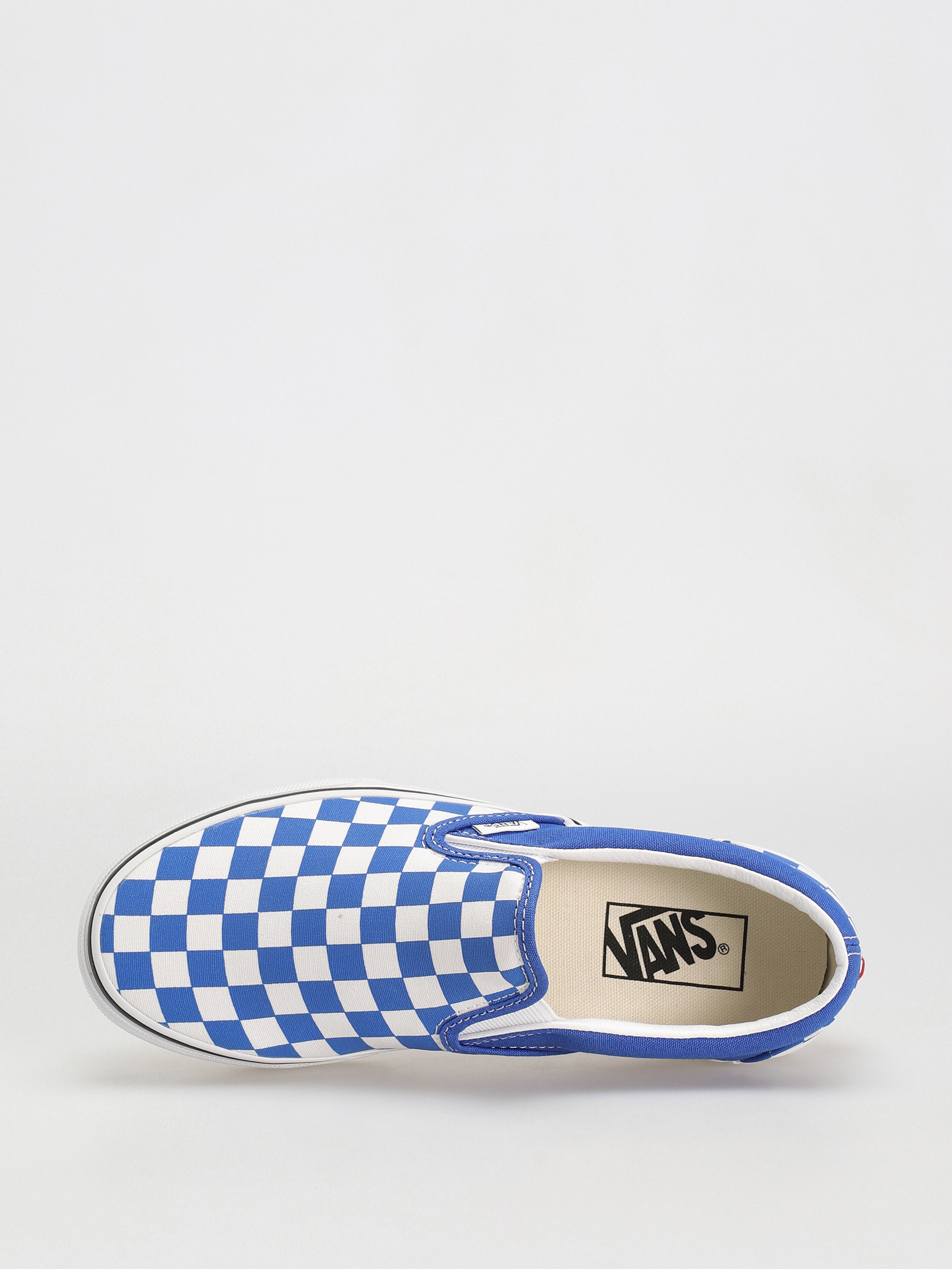 Buty Vans Classic Slip On (color theory checkerboard dazzling blue)
