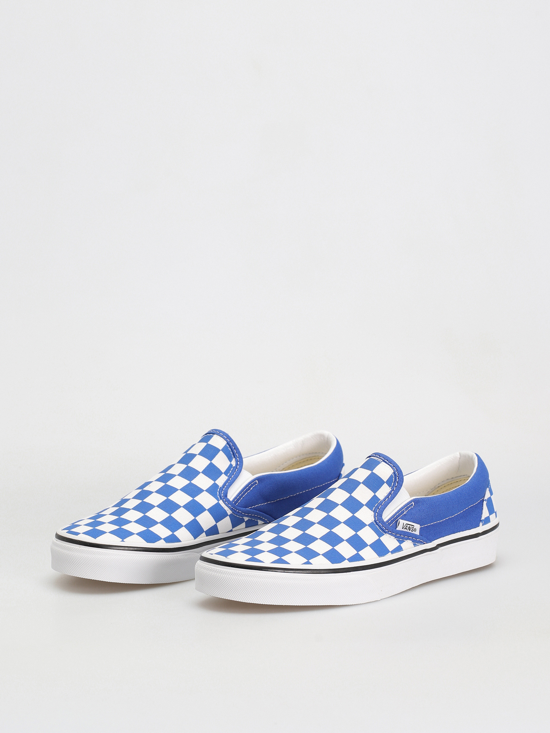 Buty Vans Classic Slip On (color theory checkerboard dazzling blue)