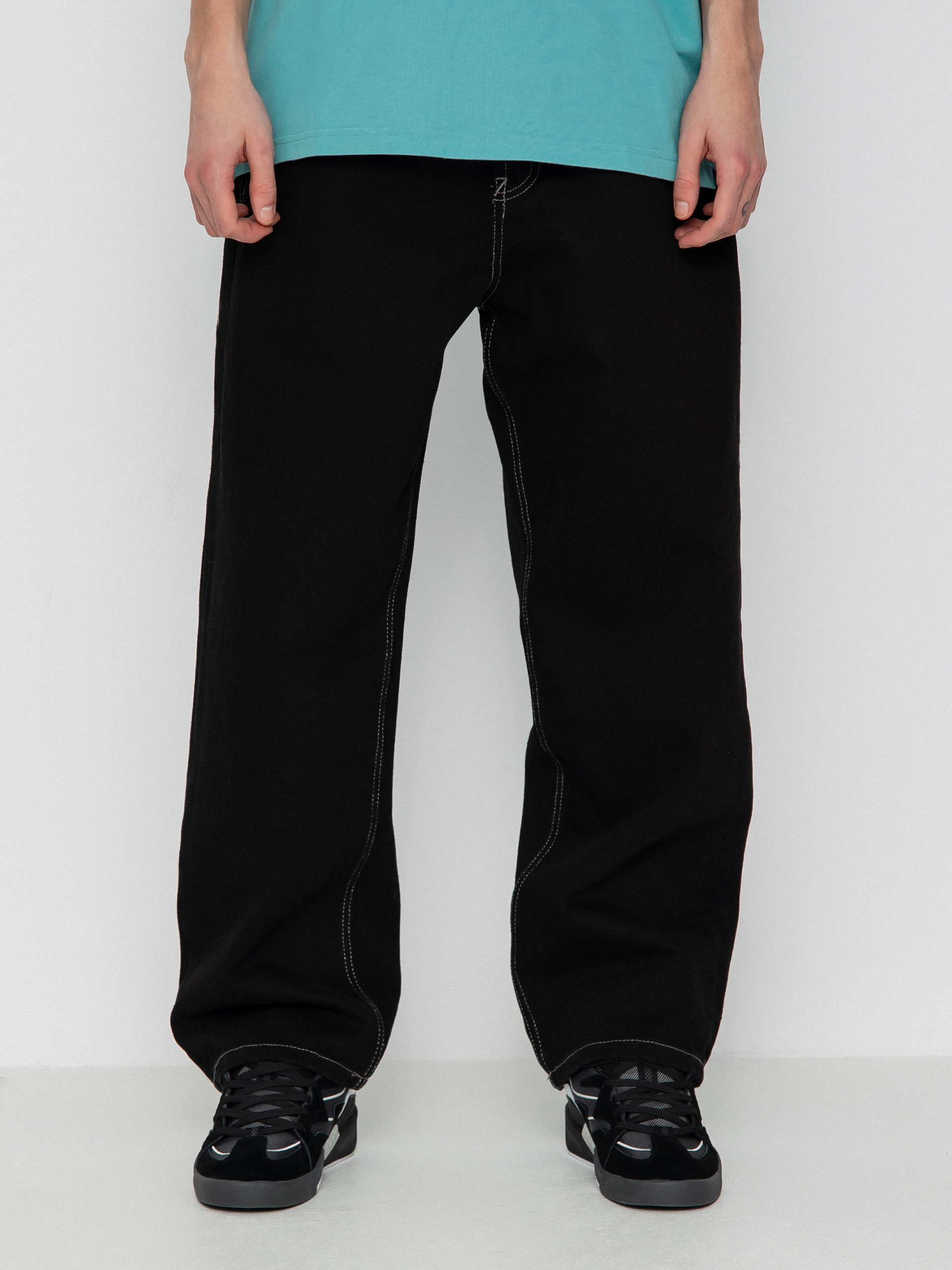 Spodnie DC Worker Baggy (raw black)