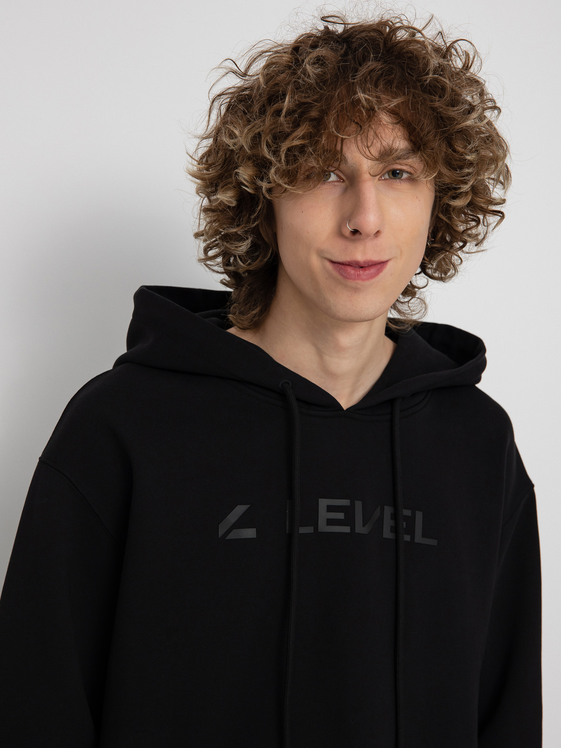 Bluza z kapturem Level Level Racing HD (black)