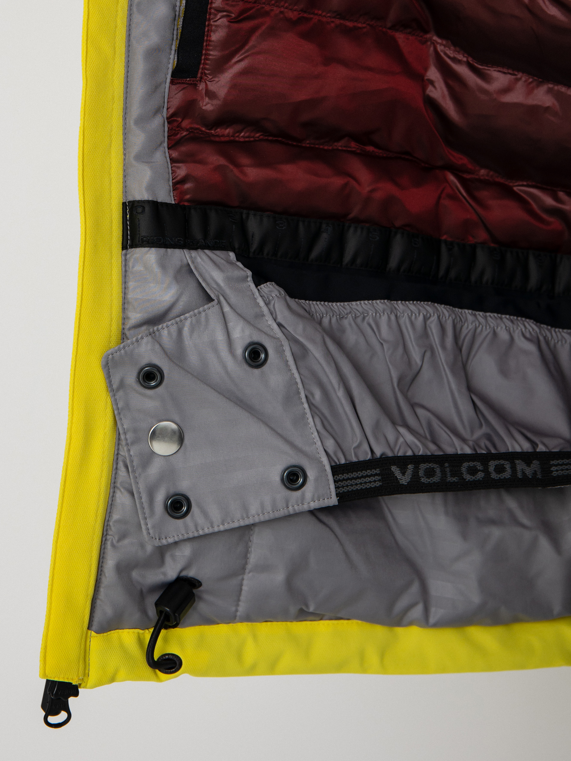 Męska Kurtka snowboardowa Volcom Quad Angle 2L Tds (citron)