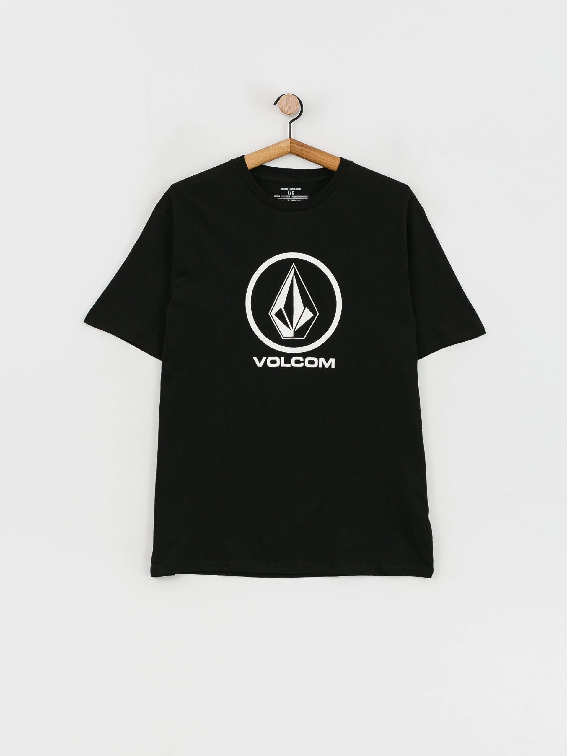 T-shirt Volcom Crisp Stone Bsc (black)