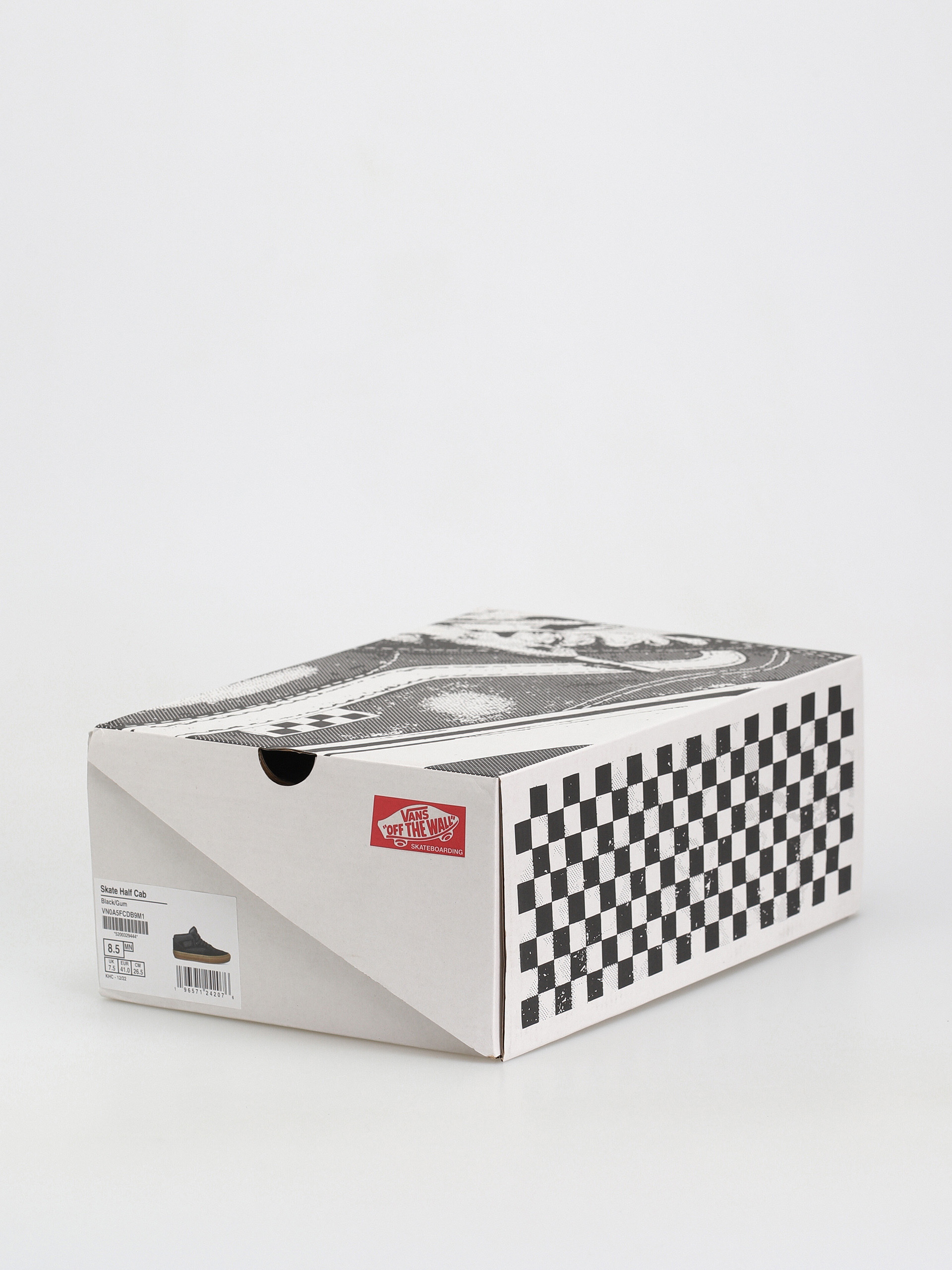 Buty Vans Skate Half Cab (black/gum)