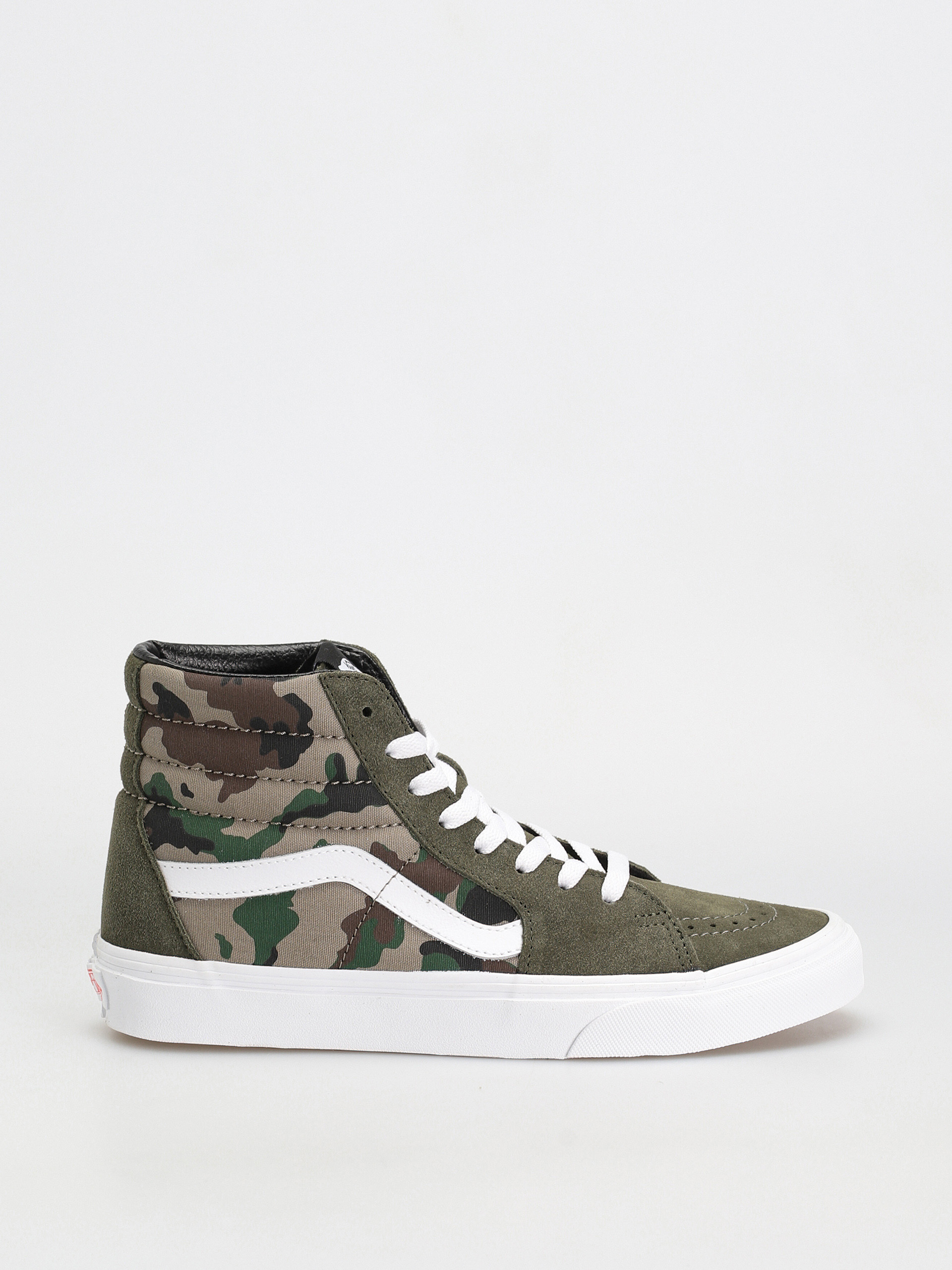 Buty Vans Sk8 Hi (camo olive/white)