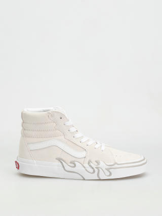 Buty Vans Sk8 Hi Flame (suede white/white)