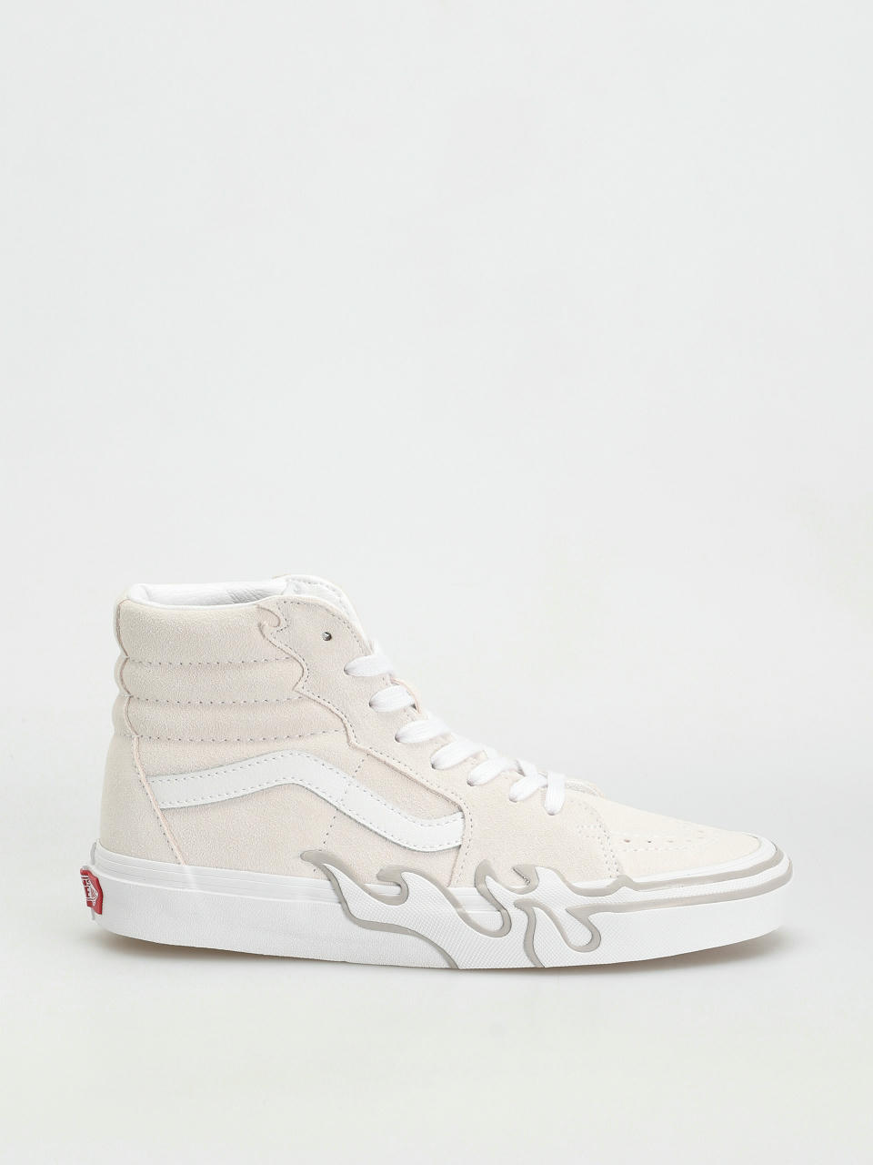 Buty Vans Sk8 Hi Flame (suede white/white)