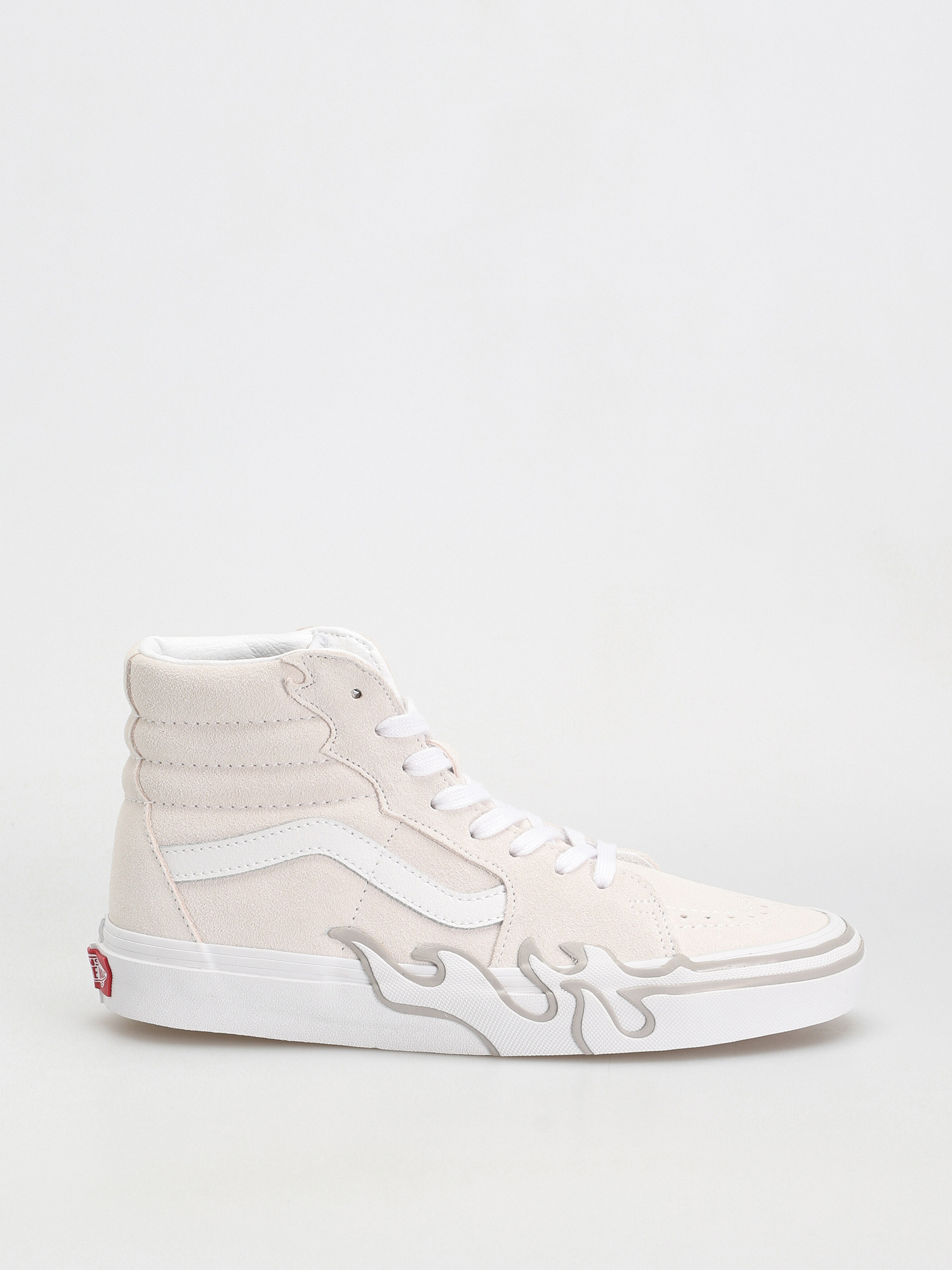 Buty Vans Sk8 Hi Flame (suede white/white)