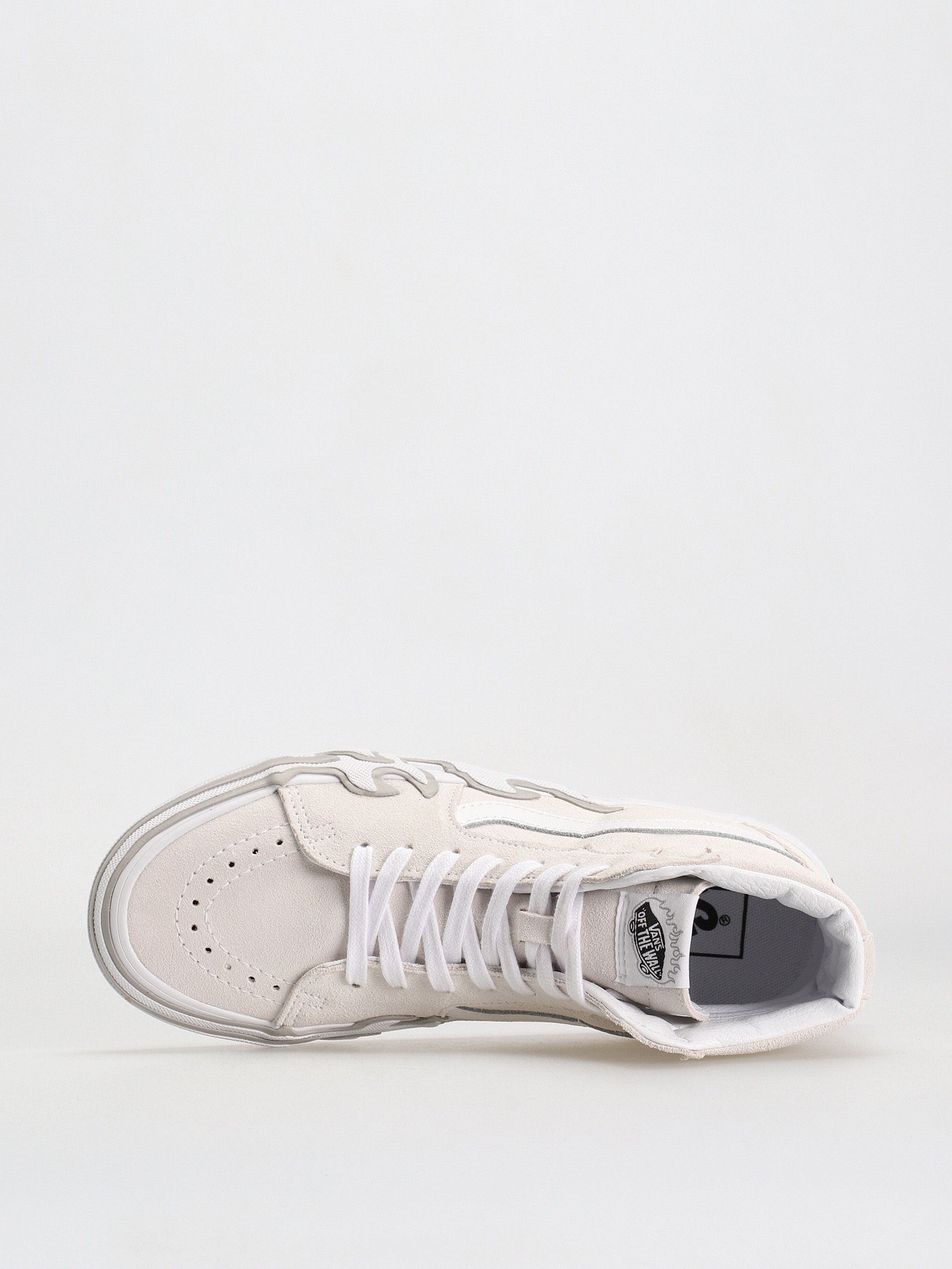Buty Vans Sk8 Hi Flame (suede white/white)