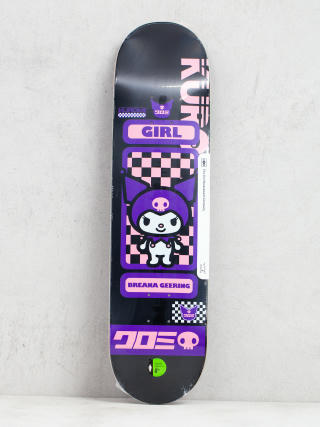 Deck Girl Skateboard Geering Sanrio Tokyo (black)
