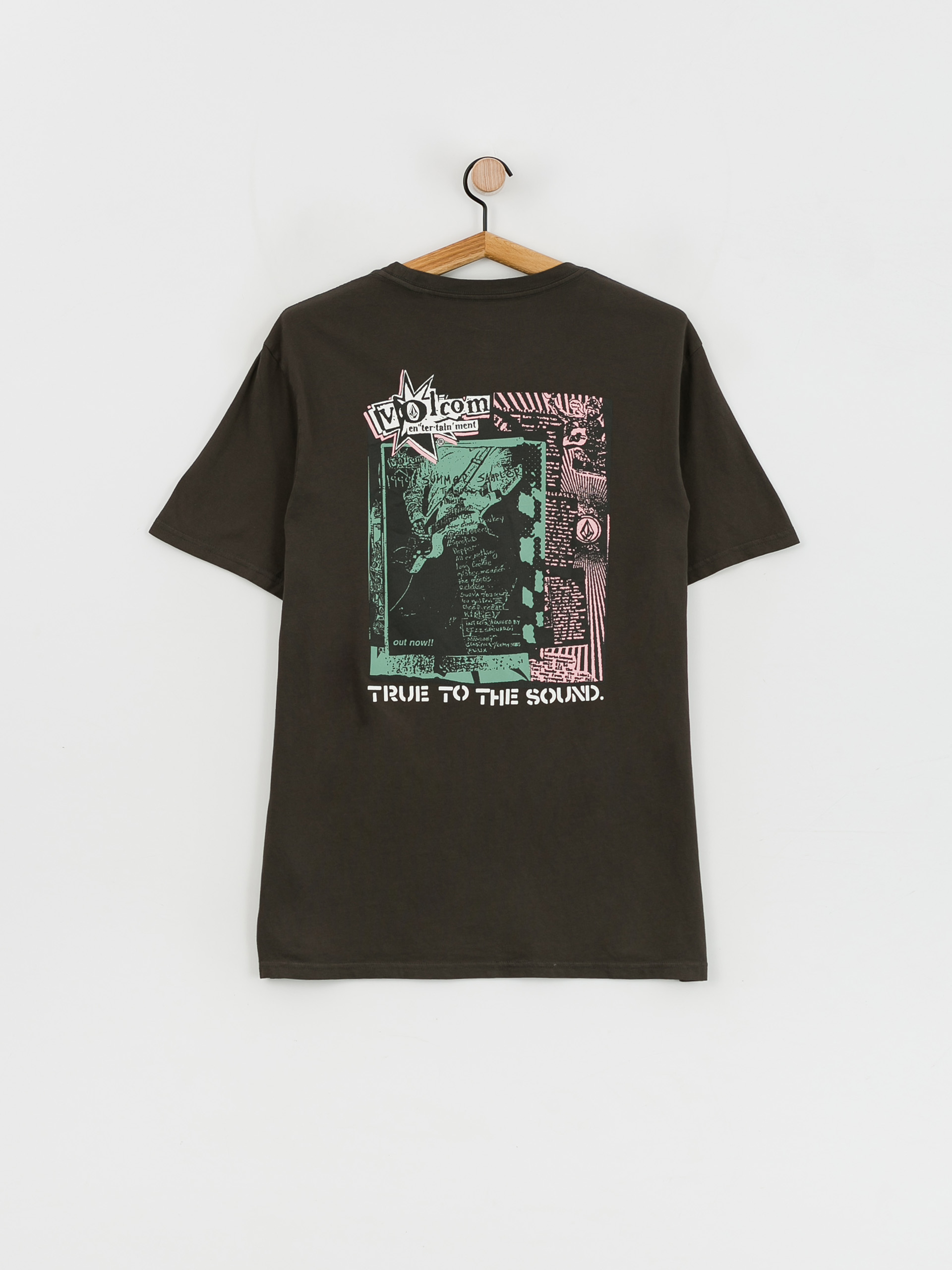 T-shirt Volcom V Ent Lp (rinsed black)