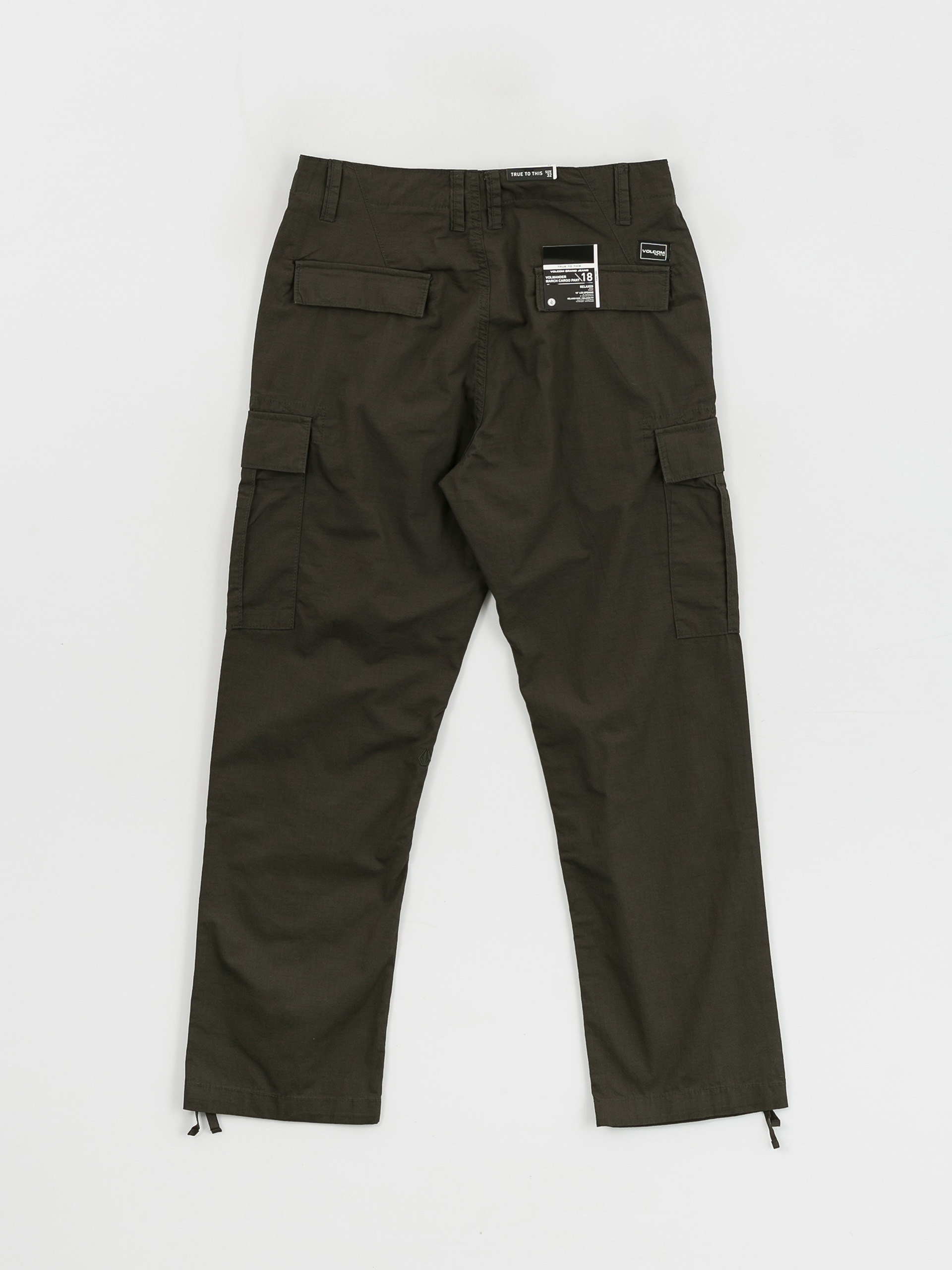 Spodnie Volcom Volmander March Cargo (rinsed black)
