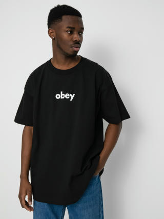 T-shirt OBEY Lower Case 2 (black)