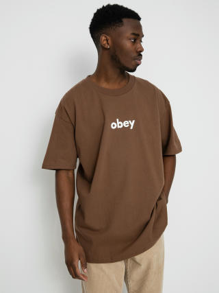 T-shirt OBEY Lower Case 2 (silt)