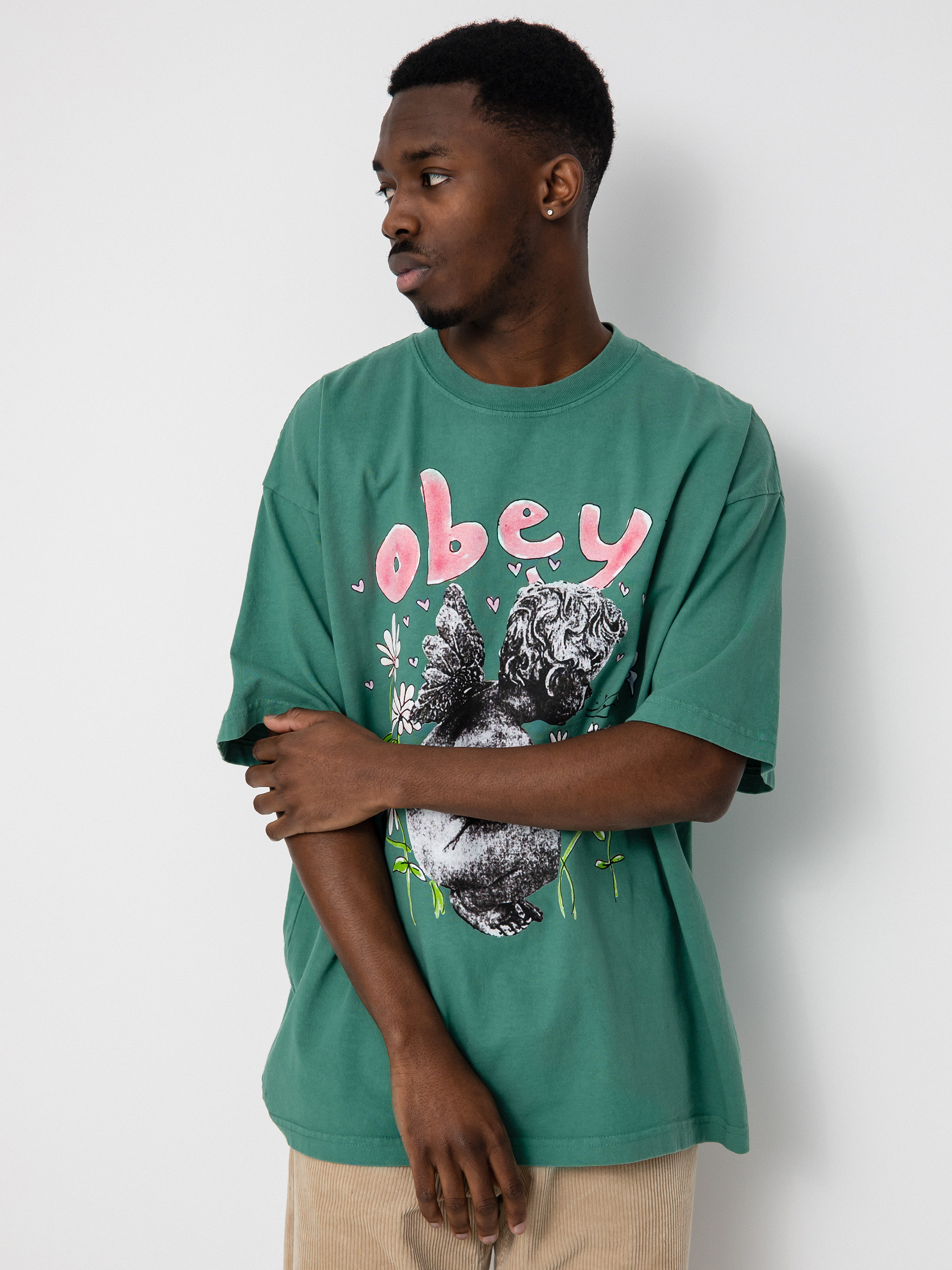 T-shirt OBEY Garden Fairy (palm leaf)