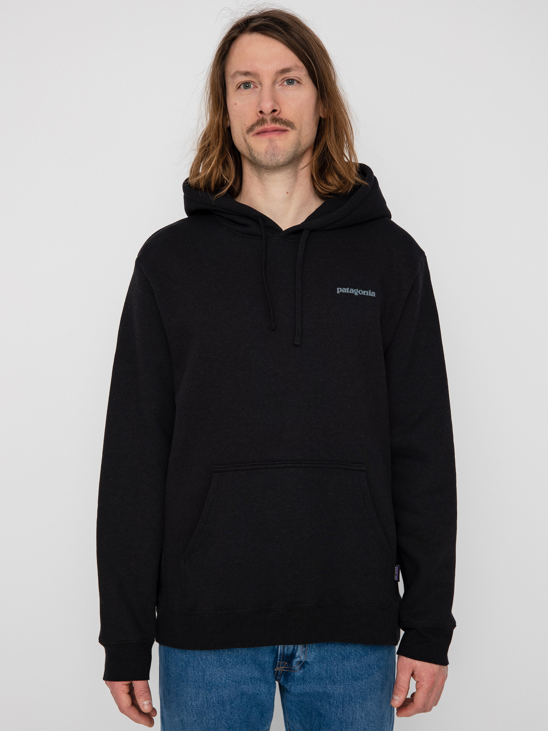 Bluza z kapturem Patagonia Fitz Roy Icon Uprisal HD (ink black)