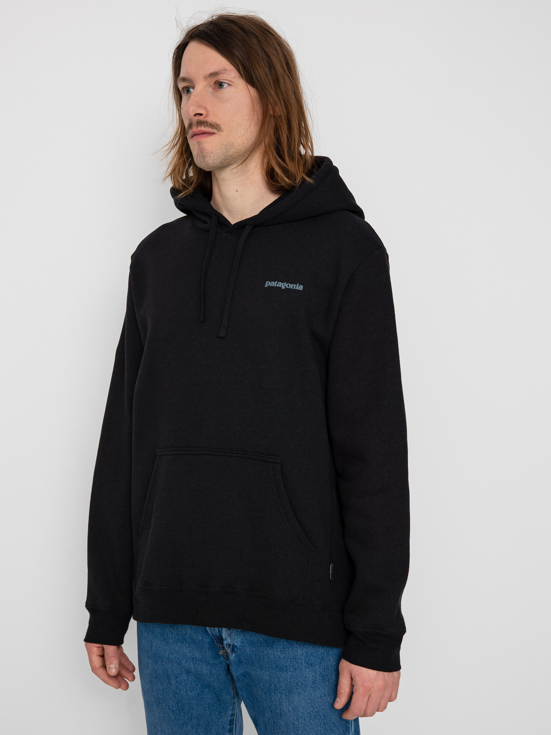 Bluza z kapturem Patagonia Fitz Roy Icon Uprisal HD (ink black)